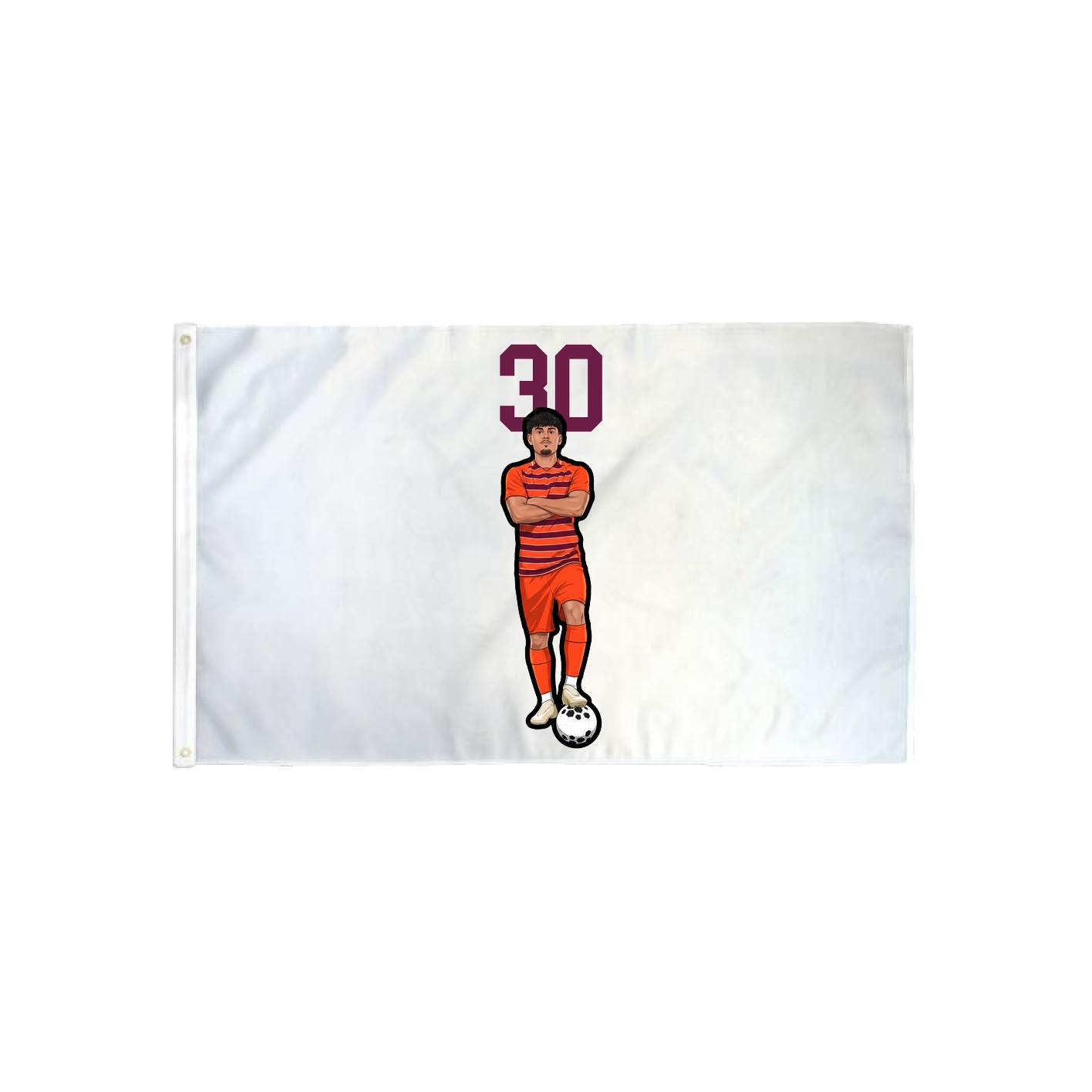 3x5 Flag — Number Top in Classic