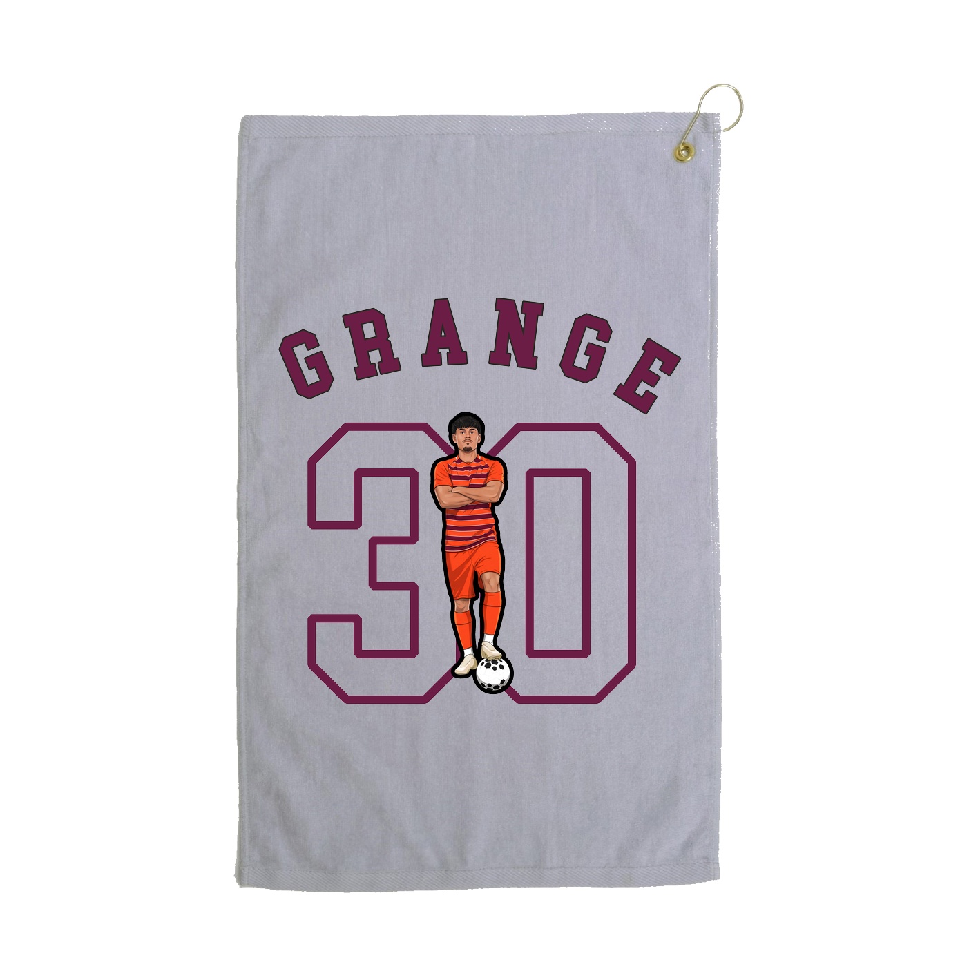 Golf Towel — Shirsey Arch in Grey