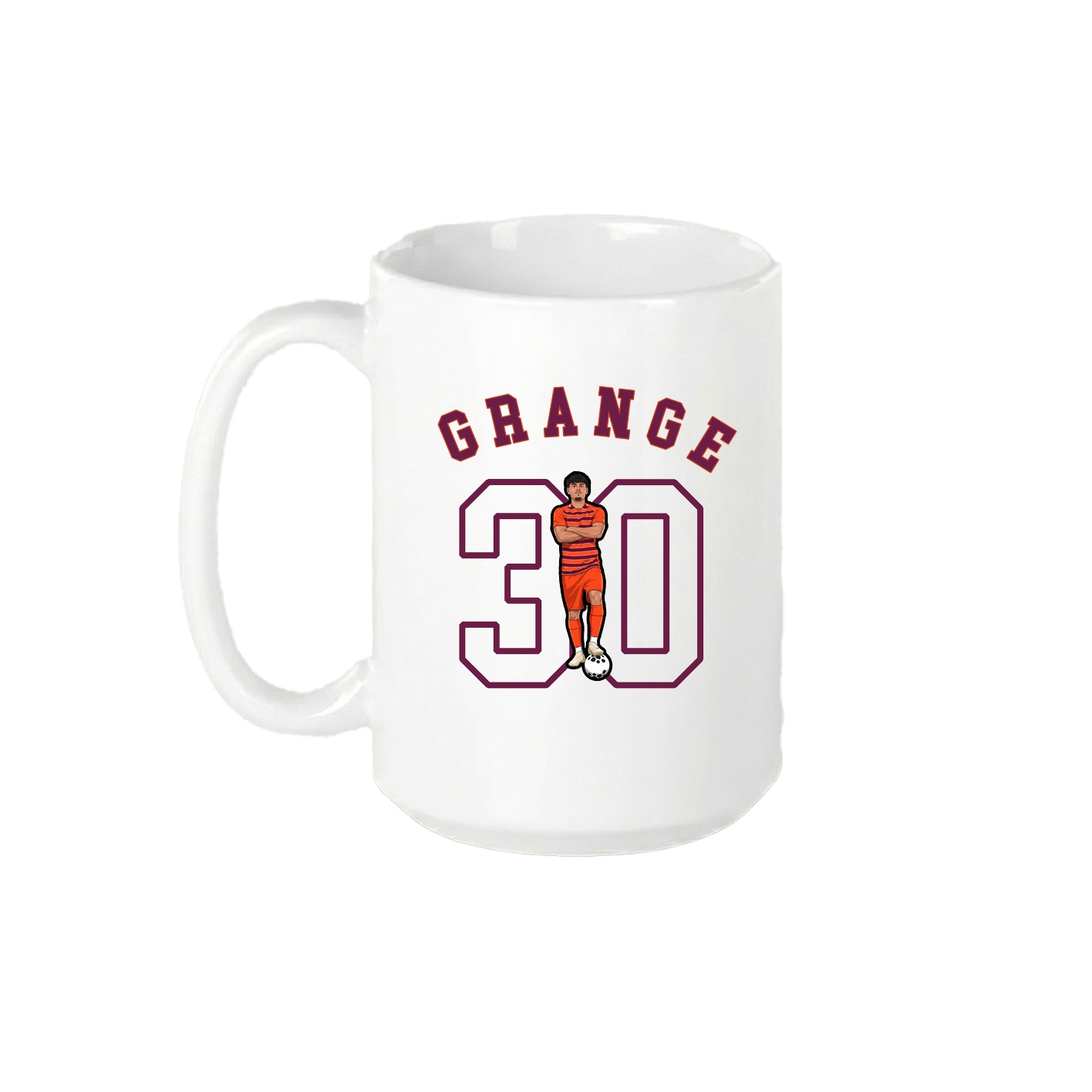 15oz Coffee Mug — Shirsey Arch in White