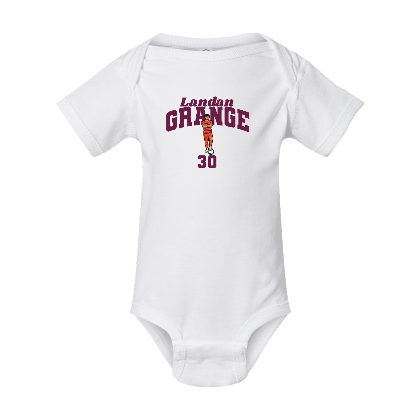 Baby Onesie — Signature Arch in White