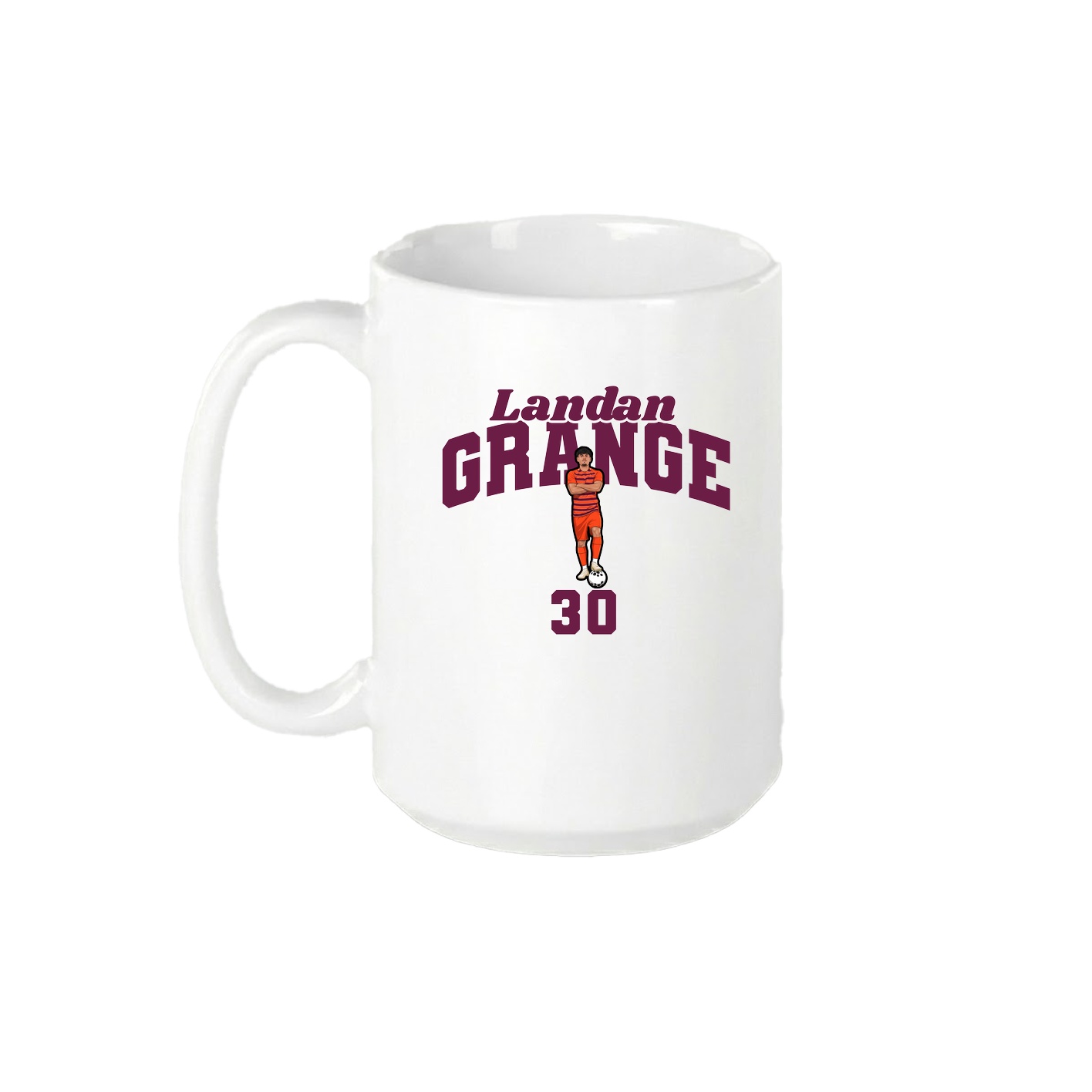 15oz Coffee Mug — Signature Arch in White
