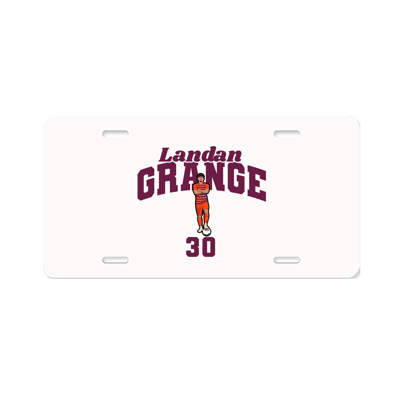 License Plate — Signature Arch in Classic