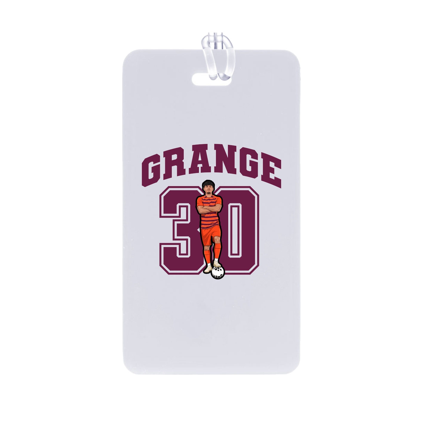 Bag Tag — Number in Classic