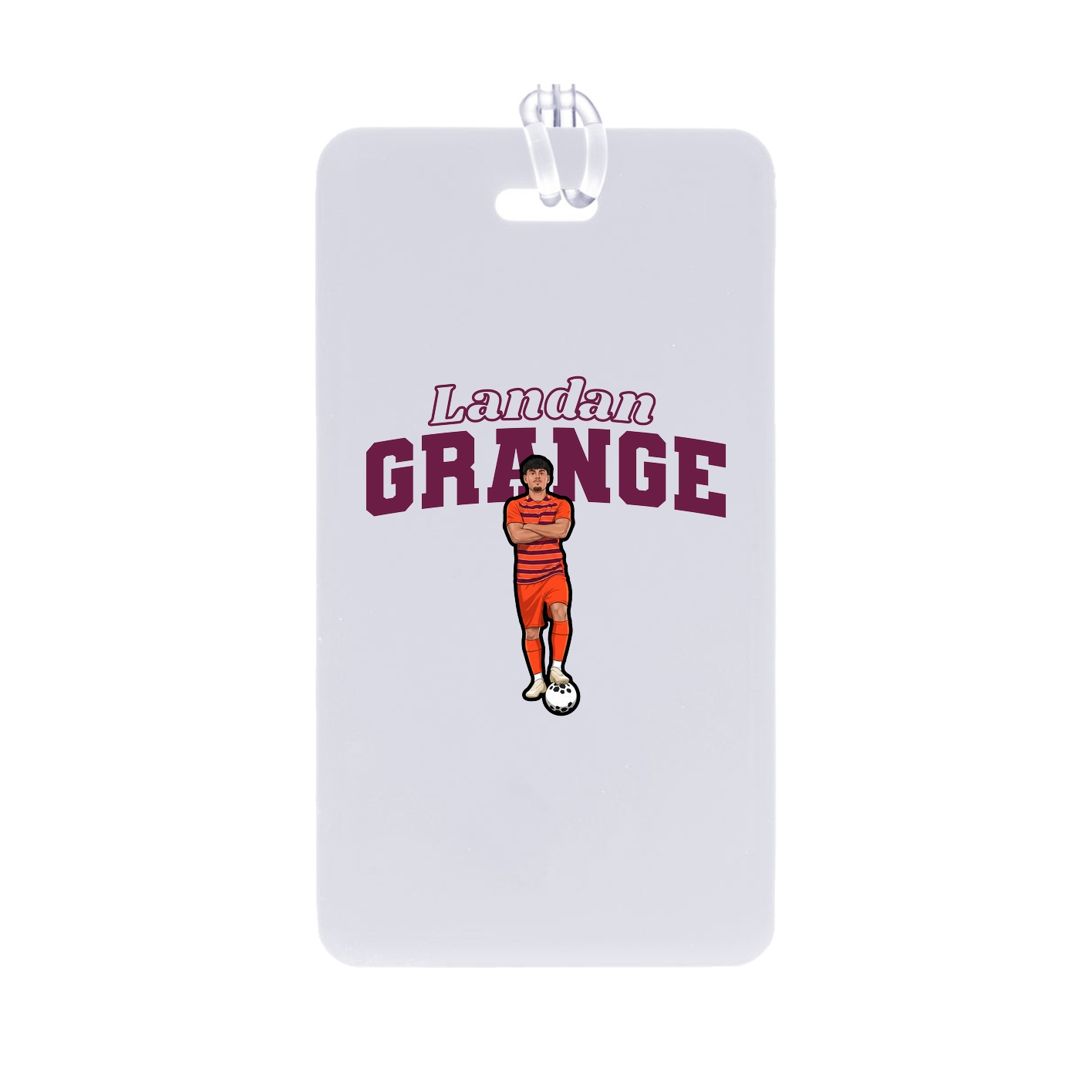 Bag Tag — Name Arch in Classic