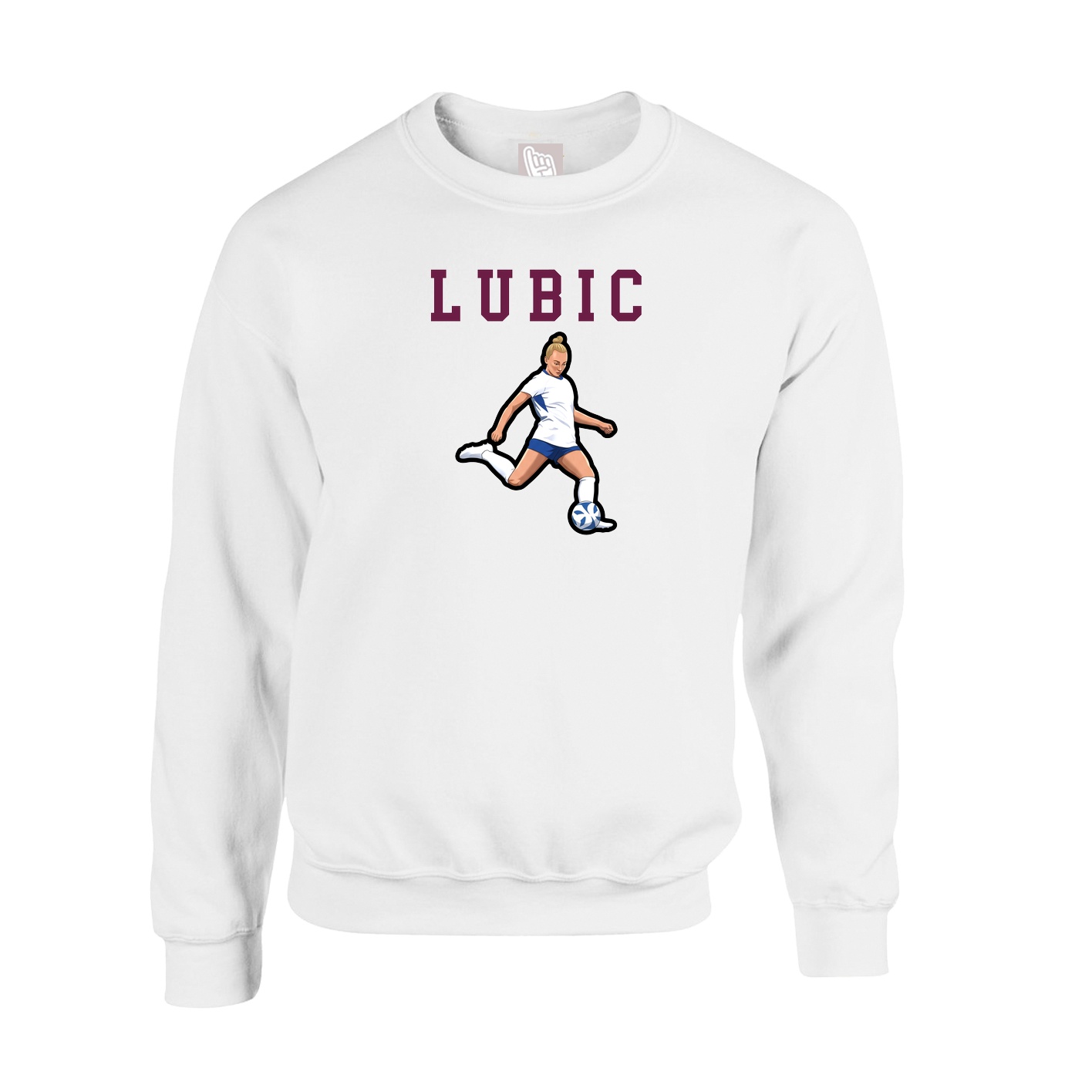 Fleece Crew — Shirsey in White