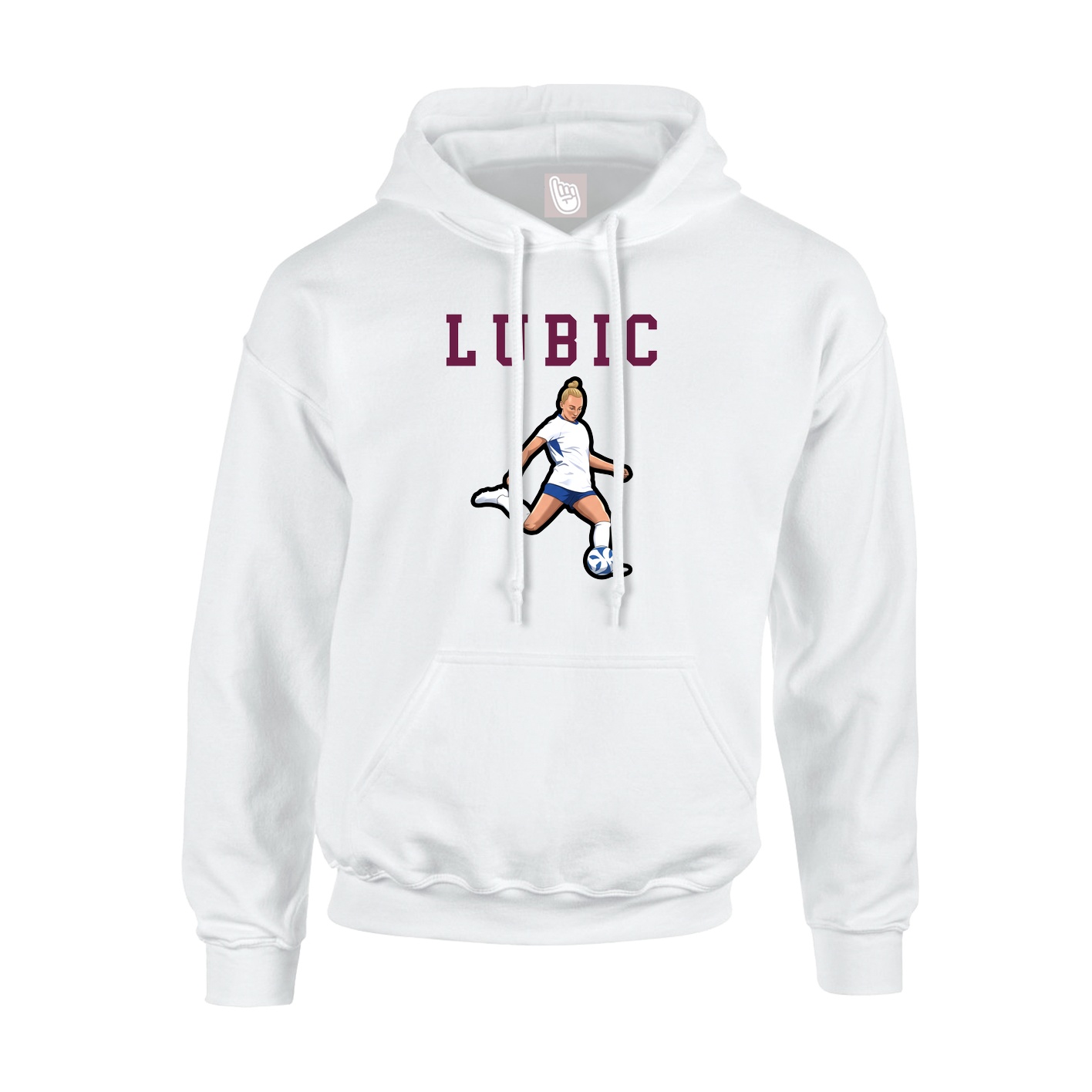Youth Hoodie — Shirsey in White