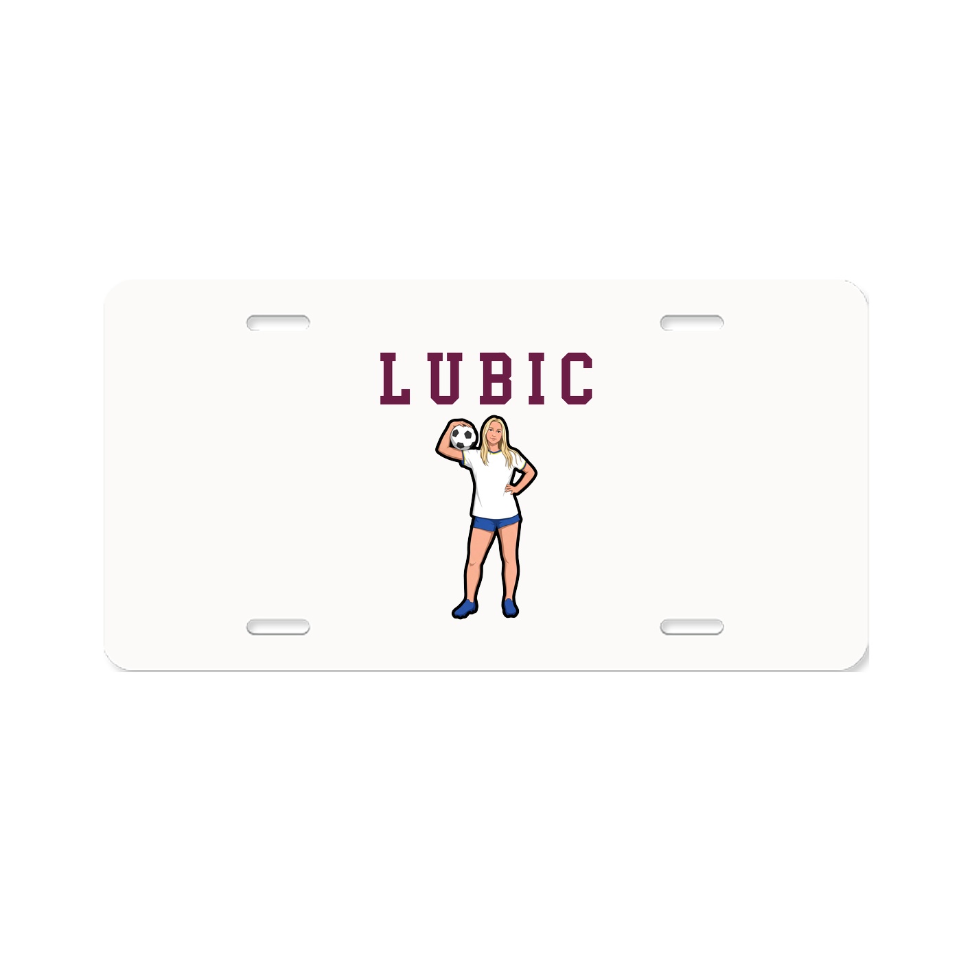 License Plate — Shirsey in Classic