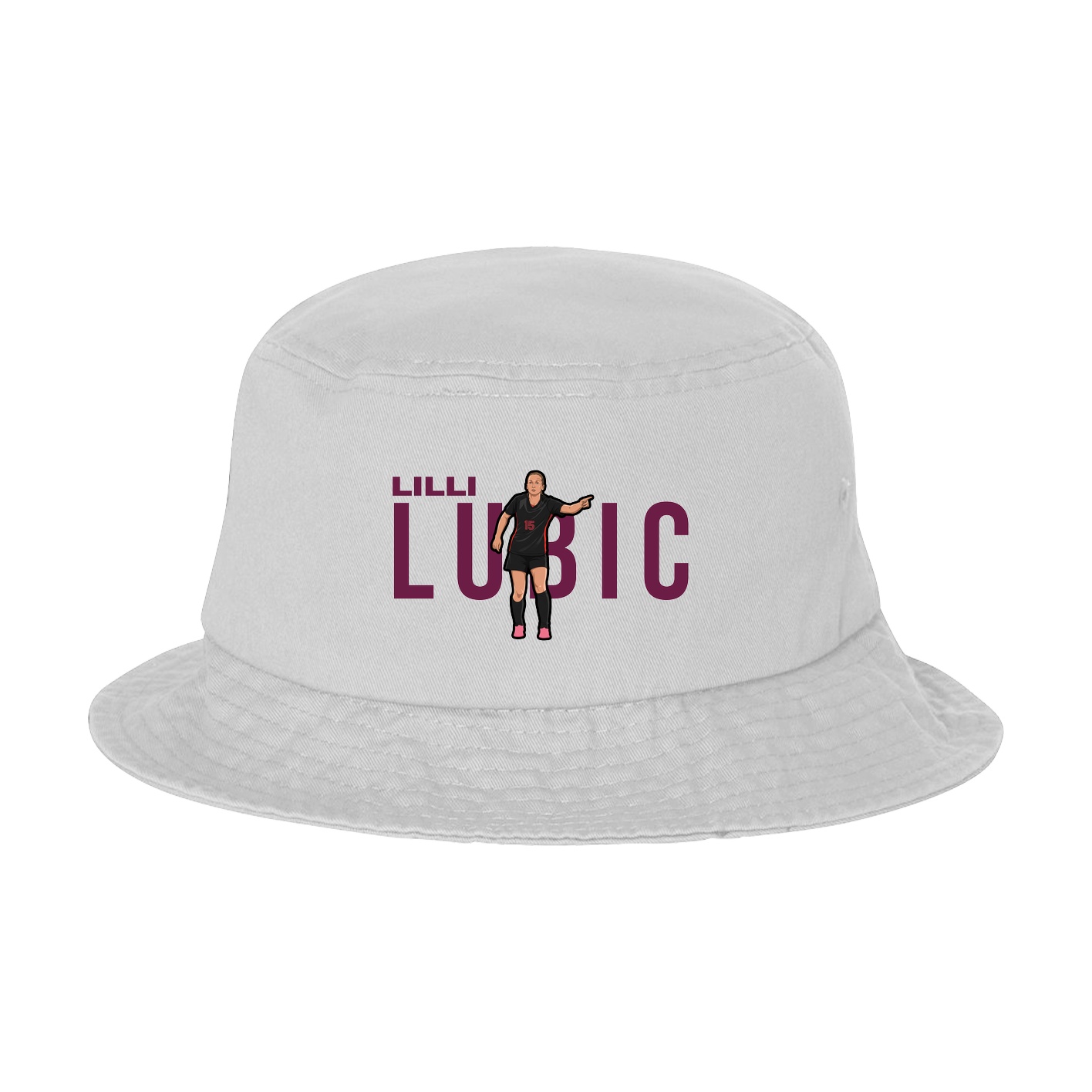 Bucket Cap — Player Name in White
