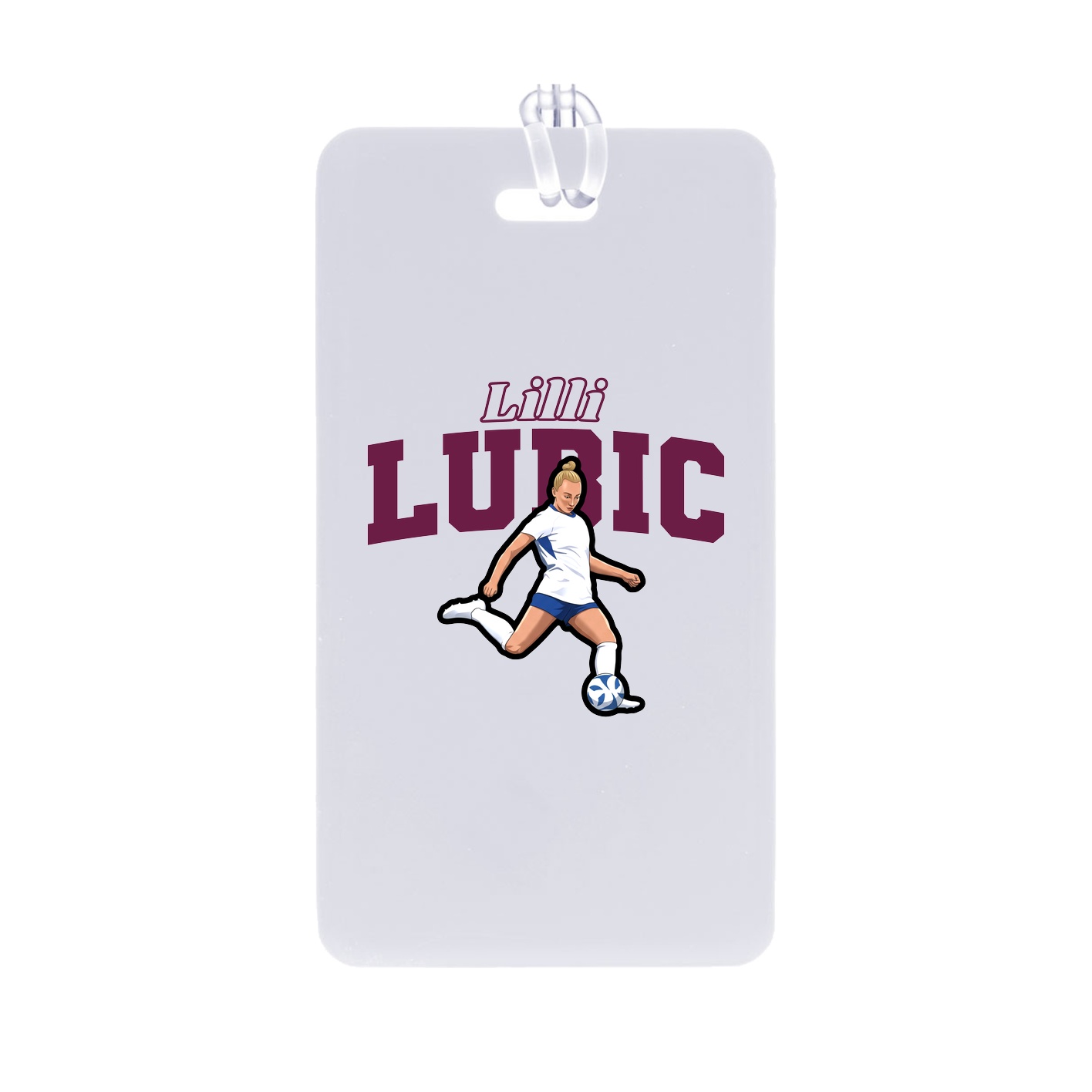 Bag Tag — Name Arch in Classic