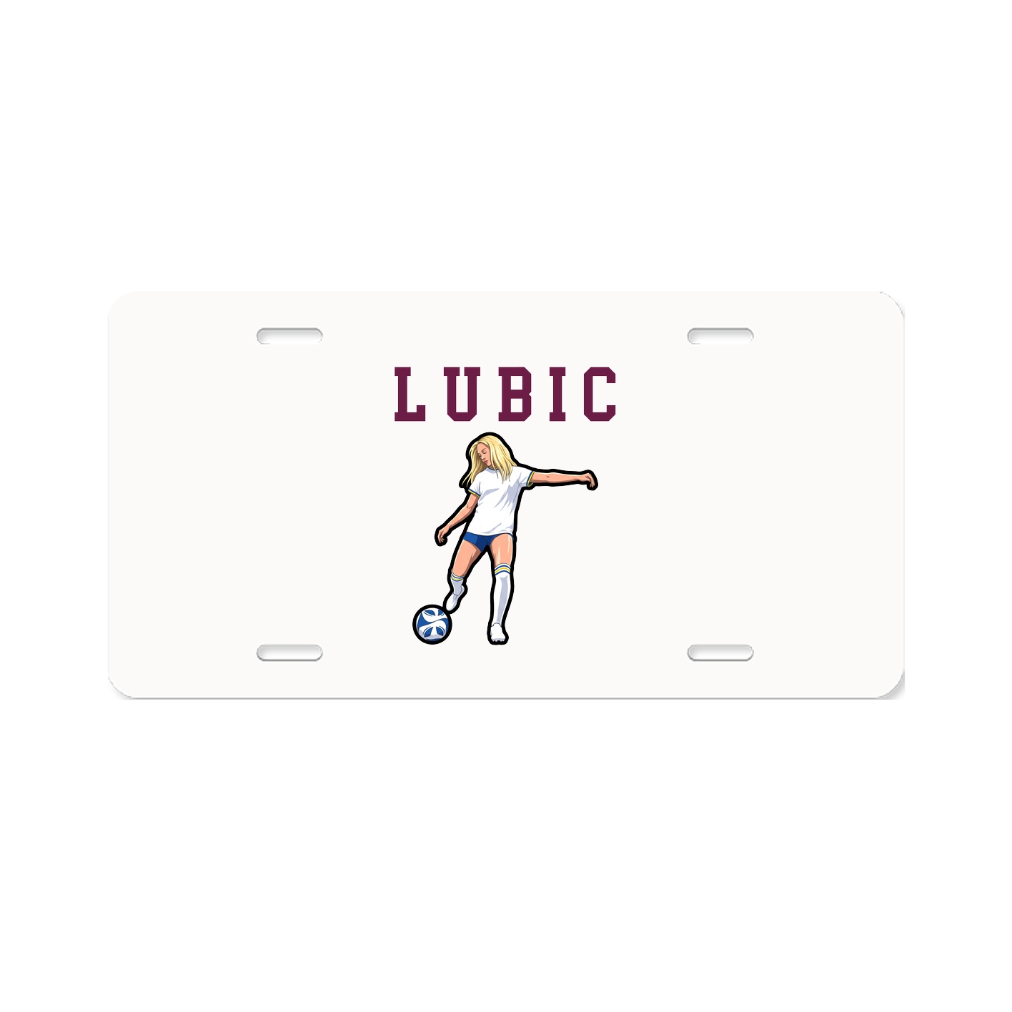 License Plate — Shirsey in Classic