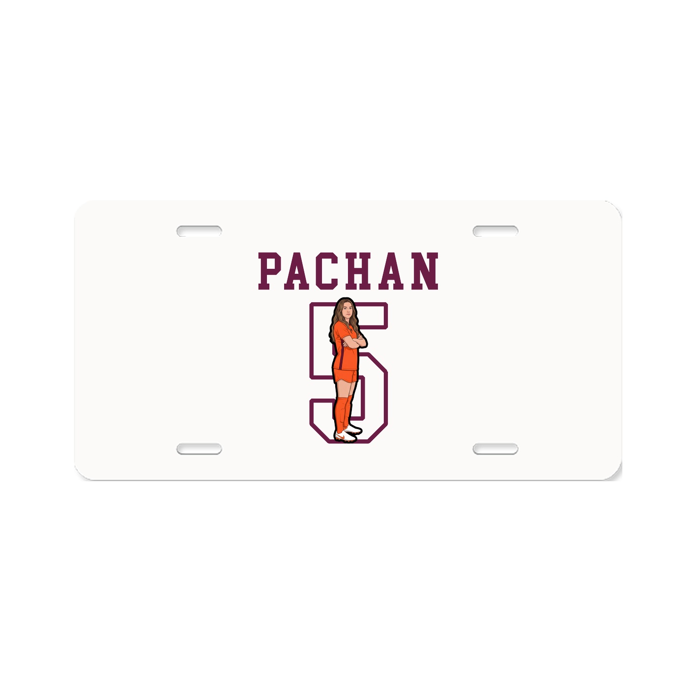 License Plate — Shirsey in Classic