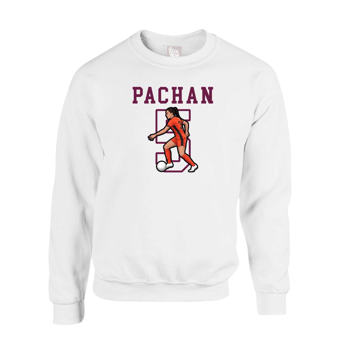 Fleece Crew — Shirsey in White