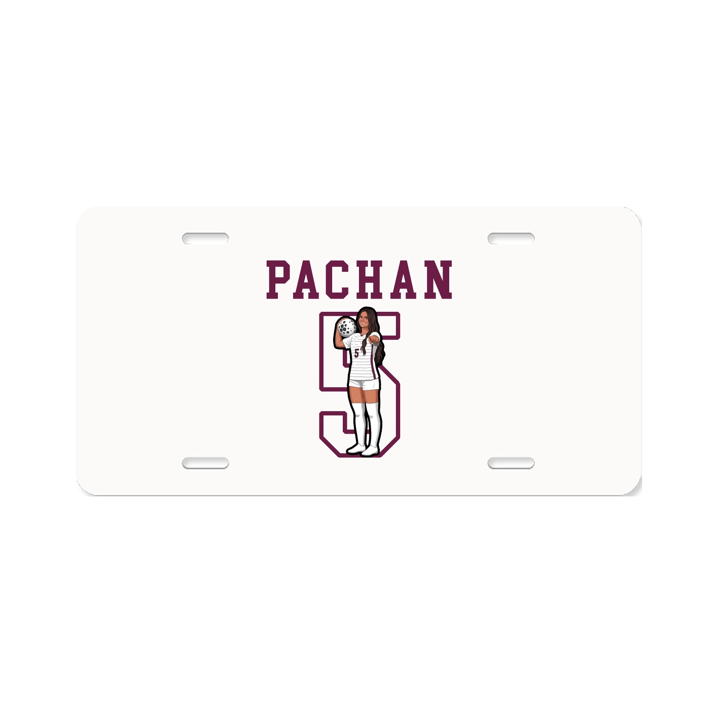 License Plate — Shirsey in Classic