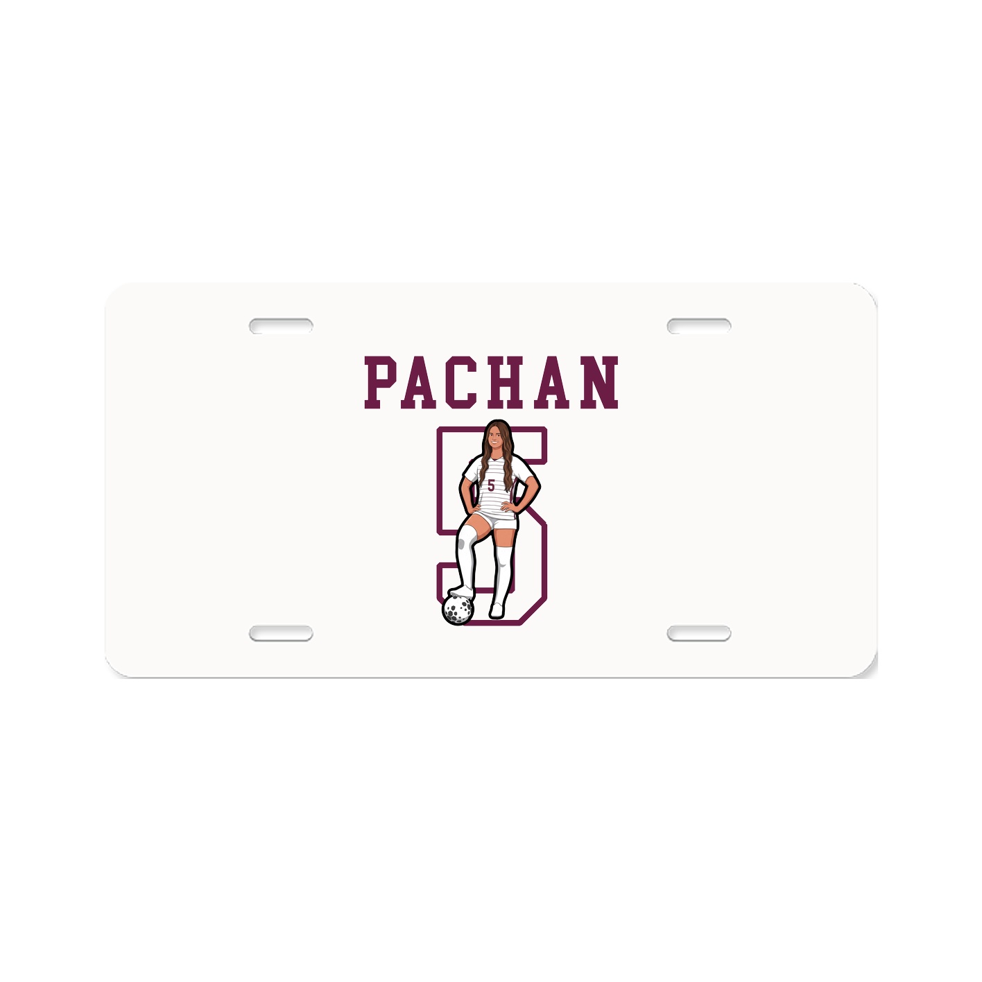 License Plate — Shirsey in Classic