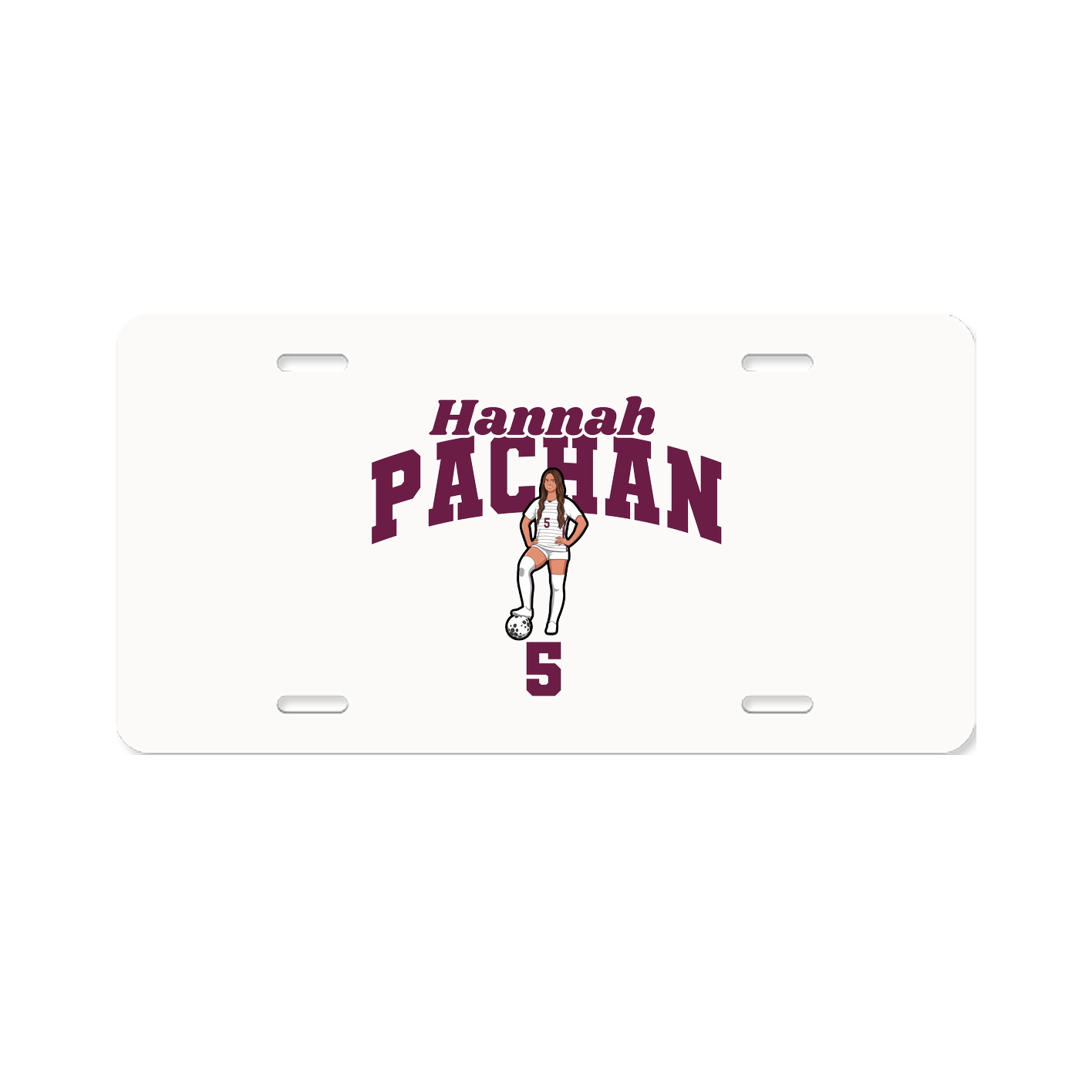 License Plate — Signature Arch in Classic