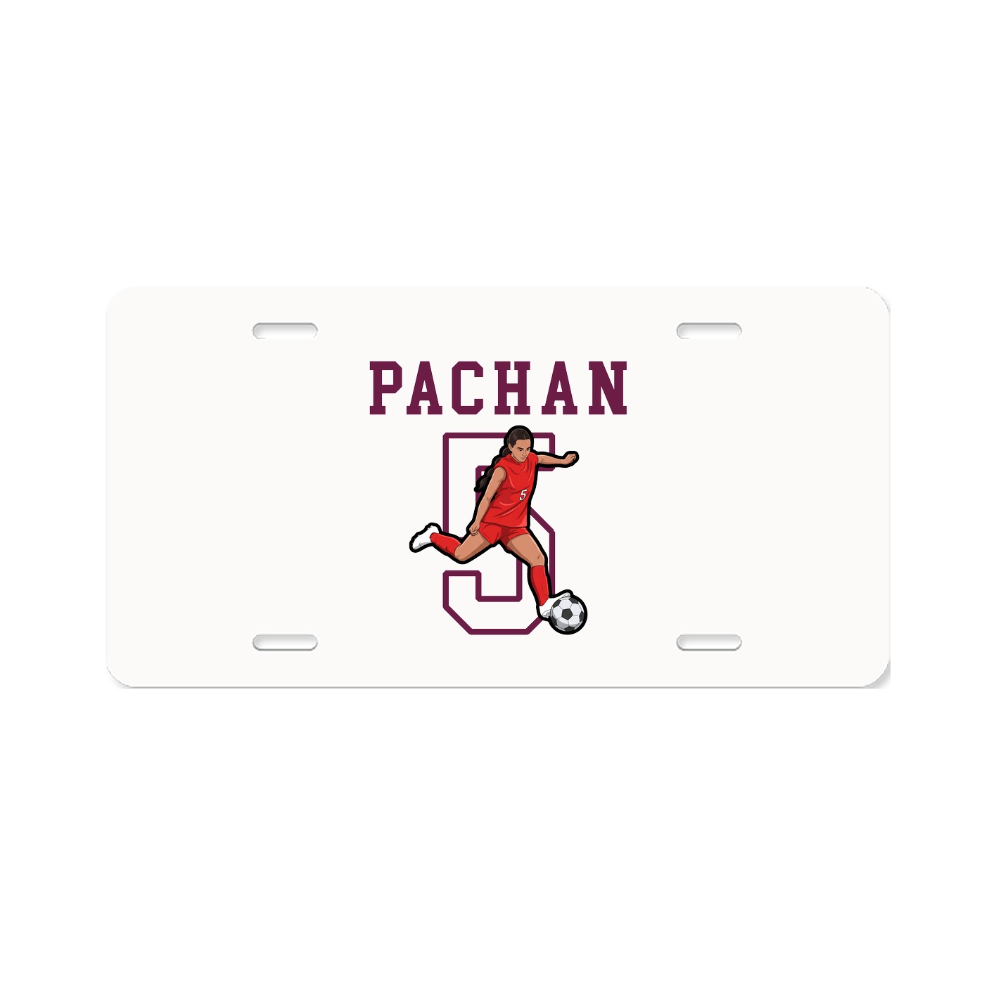 License Plate — Shirsey in Classic