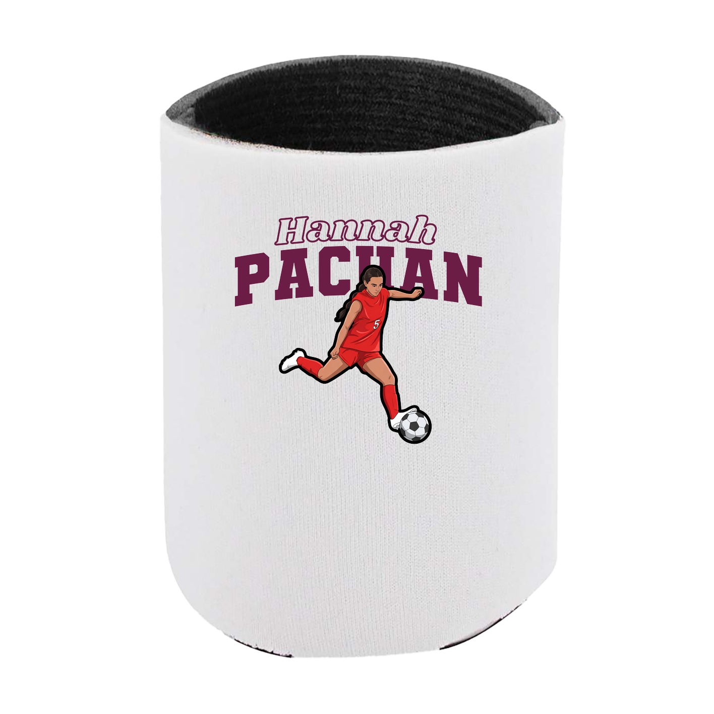 Can Holder — Name Arch in White