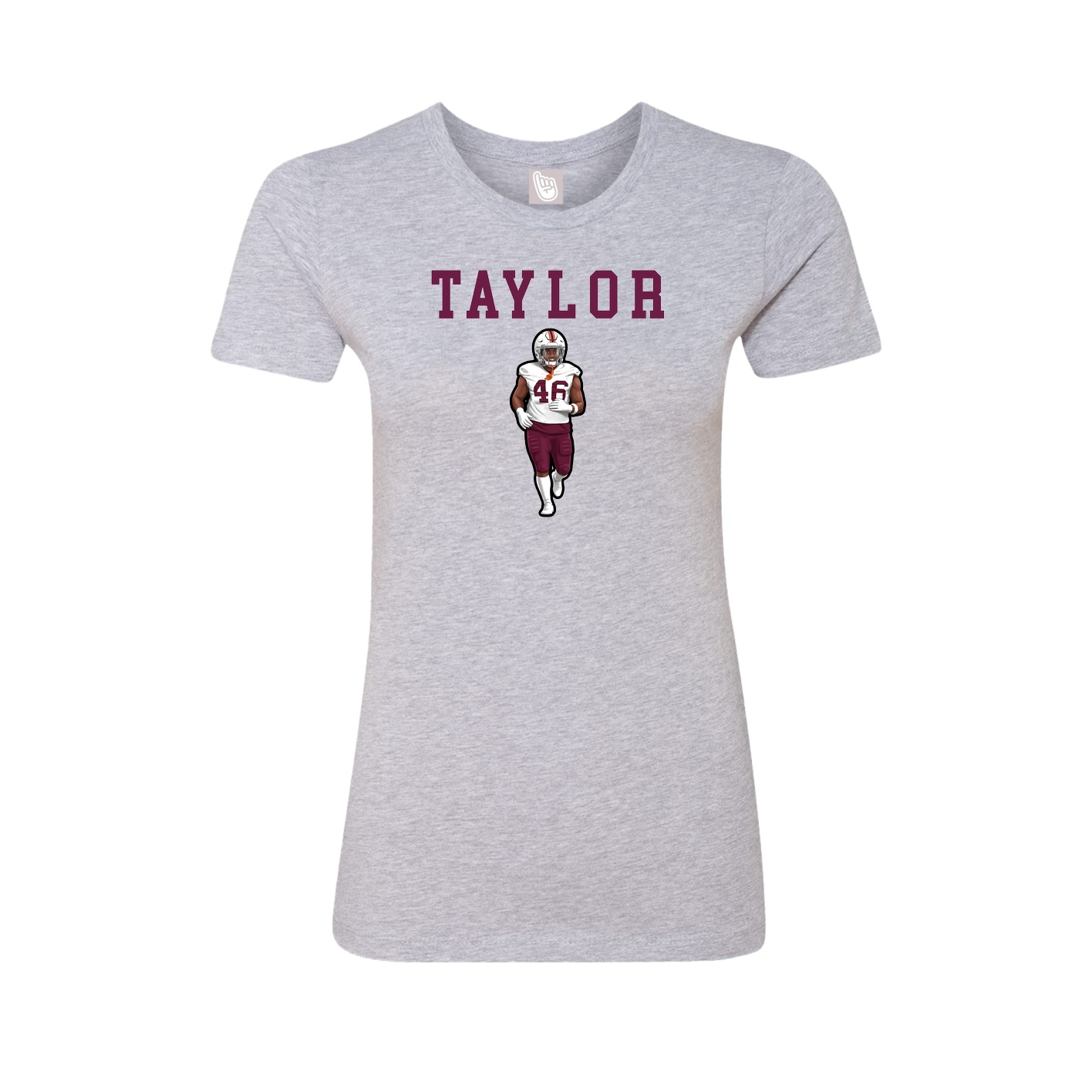 Fitted Women's Tee — Shirsey in Grey