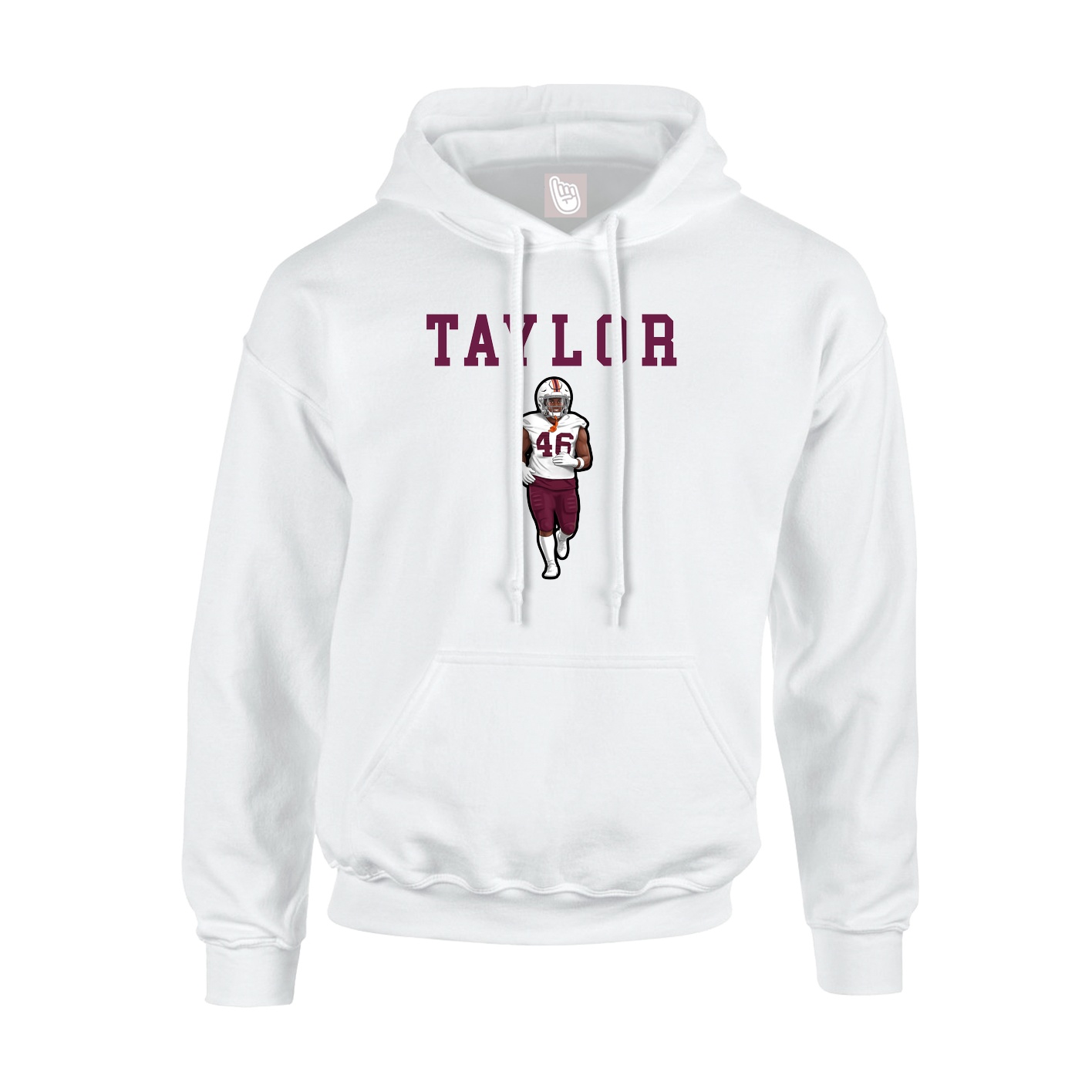 Youth Hoodie — Shirsey in White