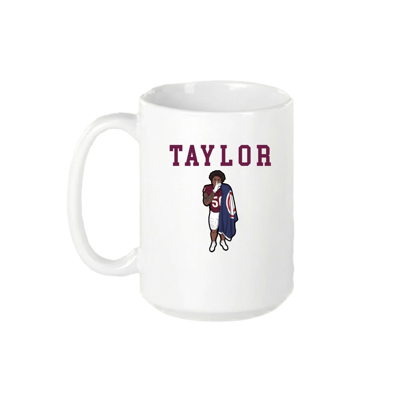 15oz Coffee Mug — Shirsey in White