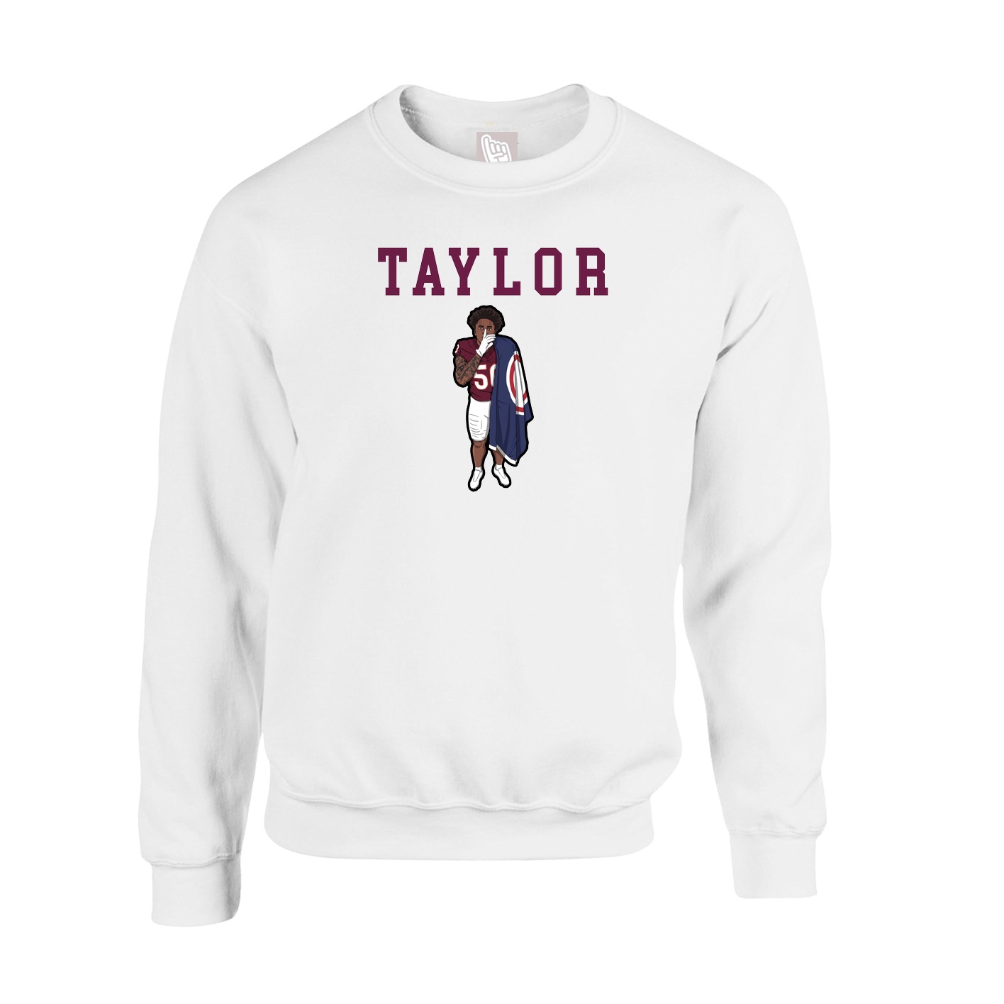 Fleece Crew — Shirsey in White