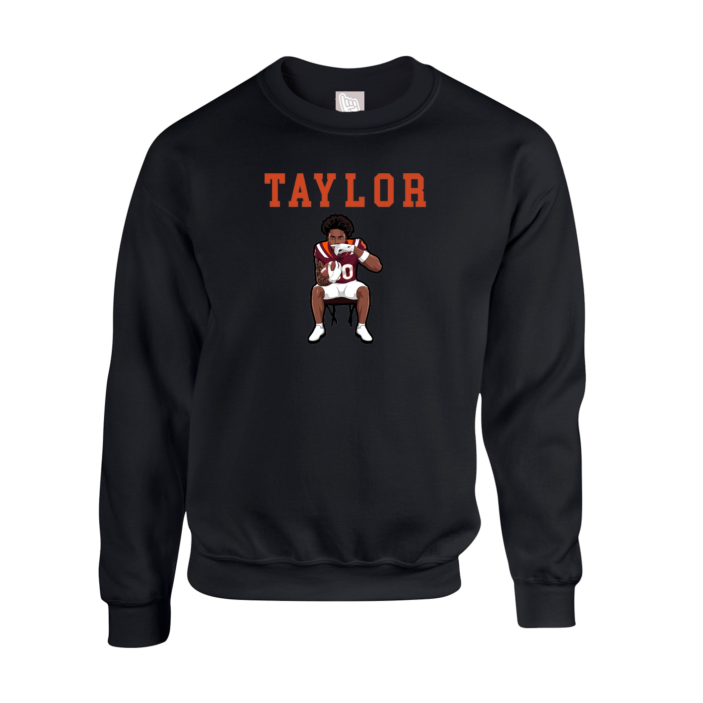 Fleece Crew — Shirsey in Black