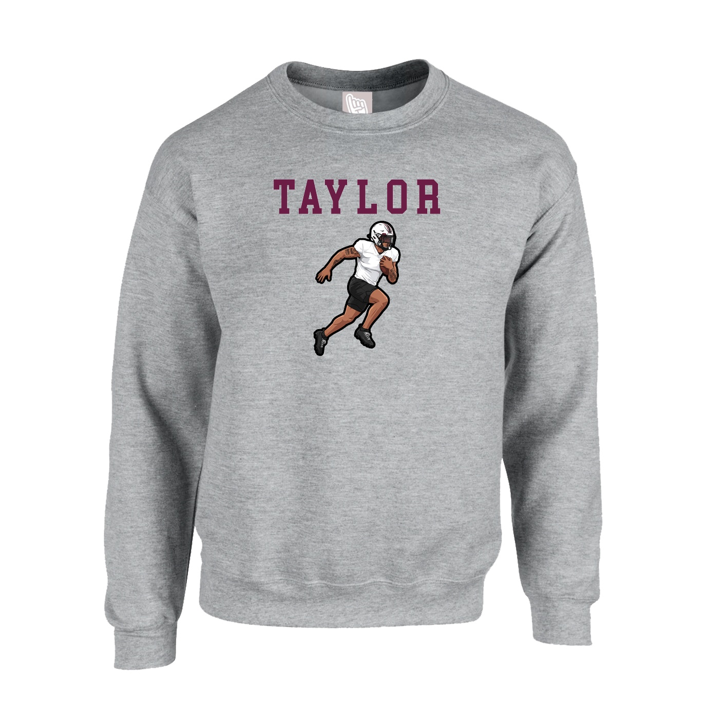 Fleece Crew — Shirsey in Grey