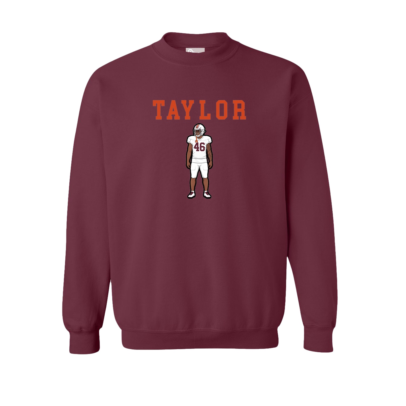 Fleece Crew — Shirsey in Maroon