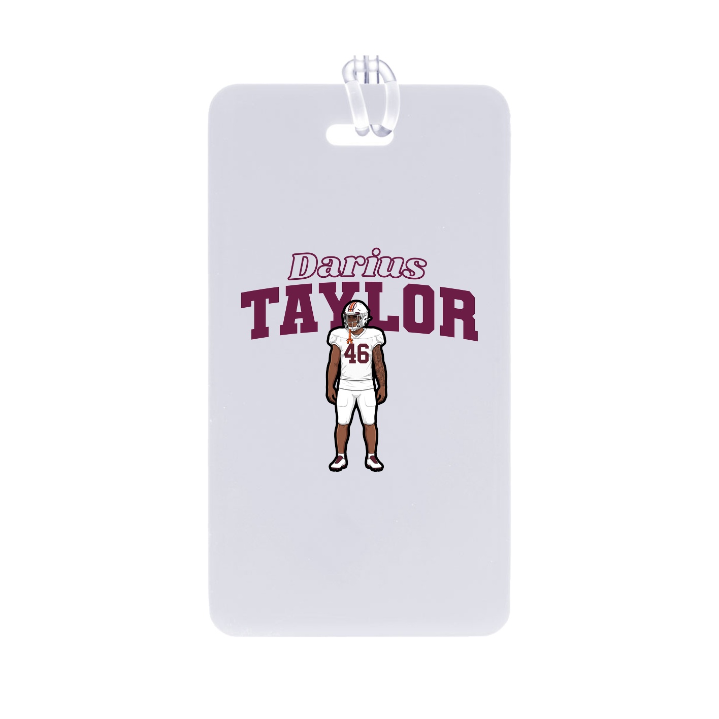Bag Tag — Name Arch in Classic