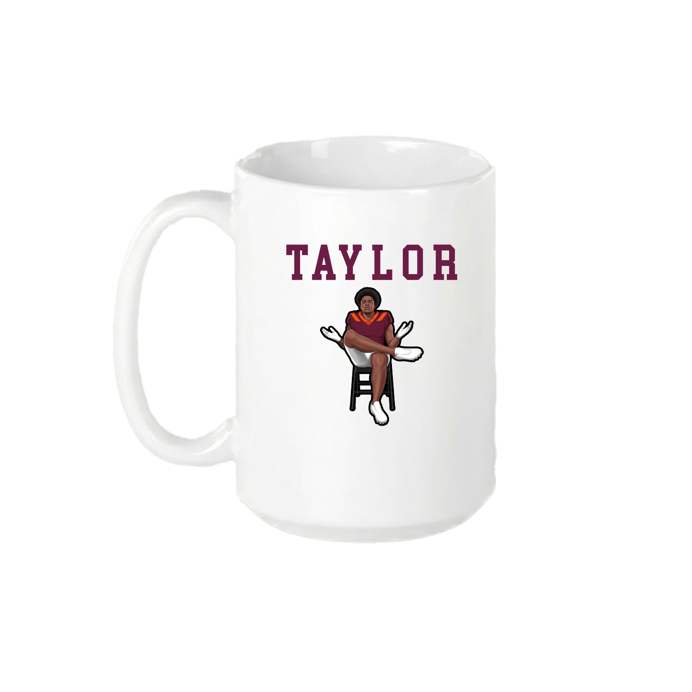 15oz Coffee Mug — Shirsey in White