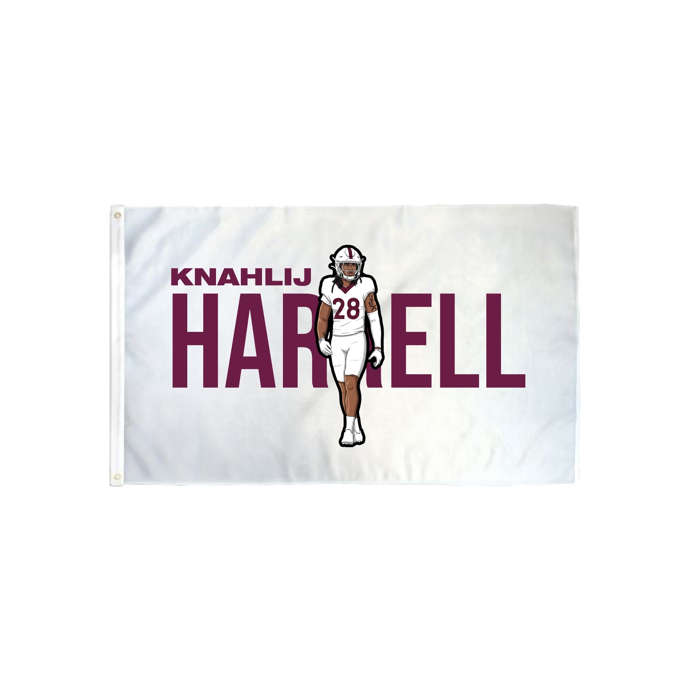3x5 Flag — Player Name in Classic