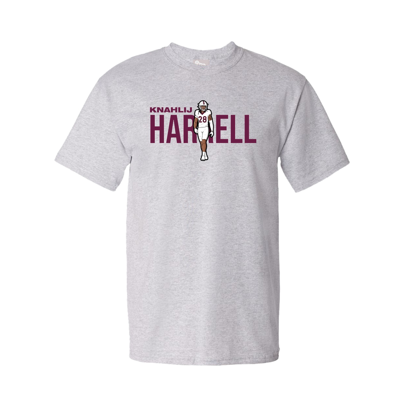 Tee — Player Name in Grey