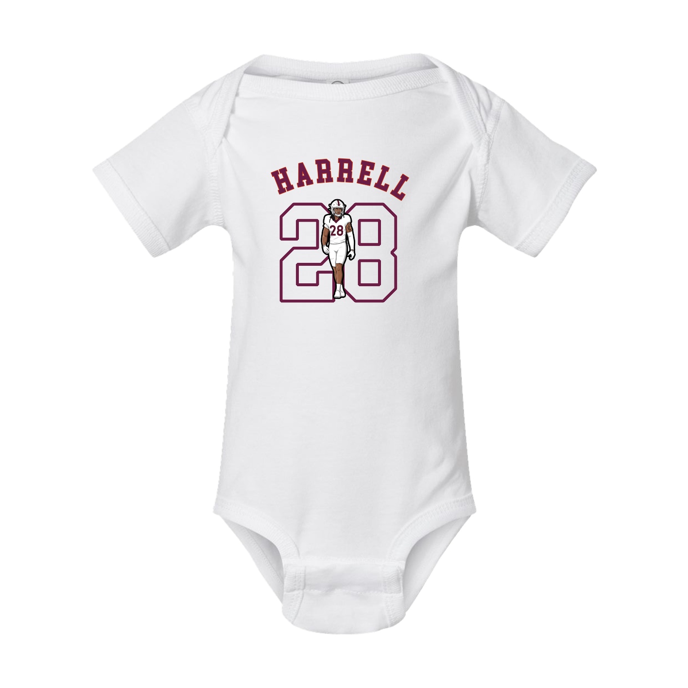 Baby Onesie — Shirsey Arch in White