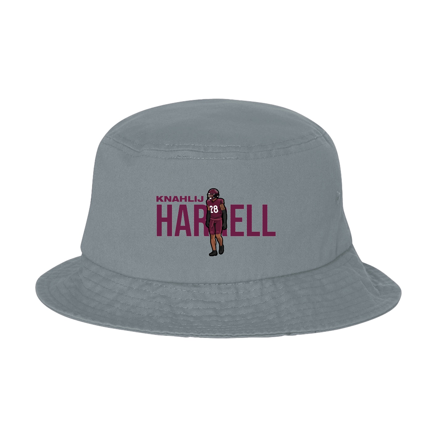 Bucket Cap — Player Name in Grey