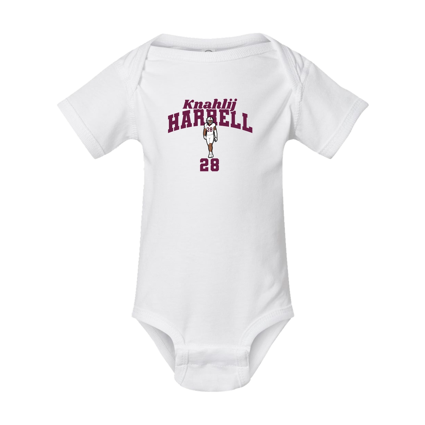 Baby Onesie — Signature Arch in White