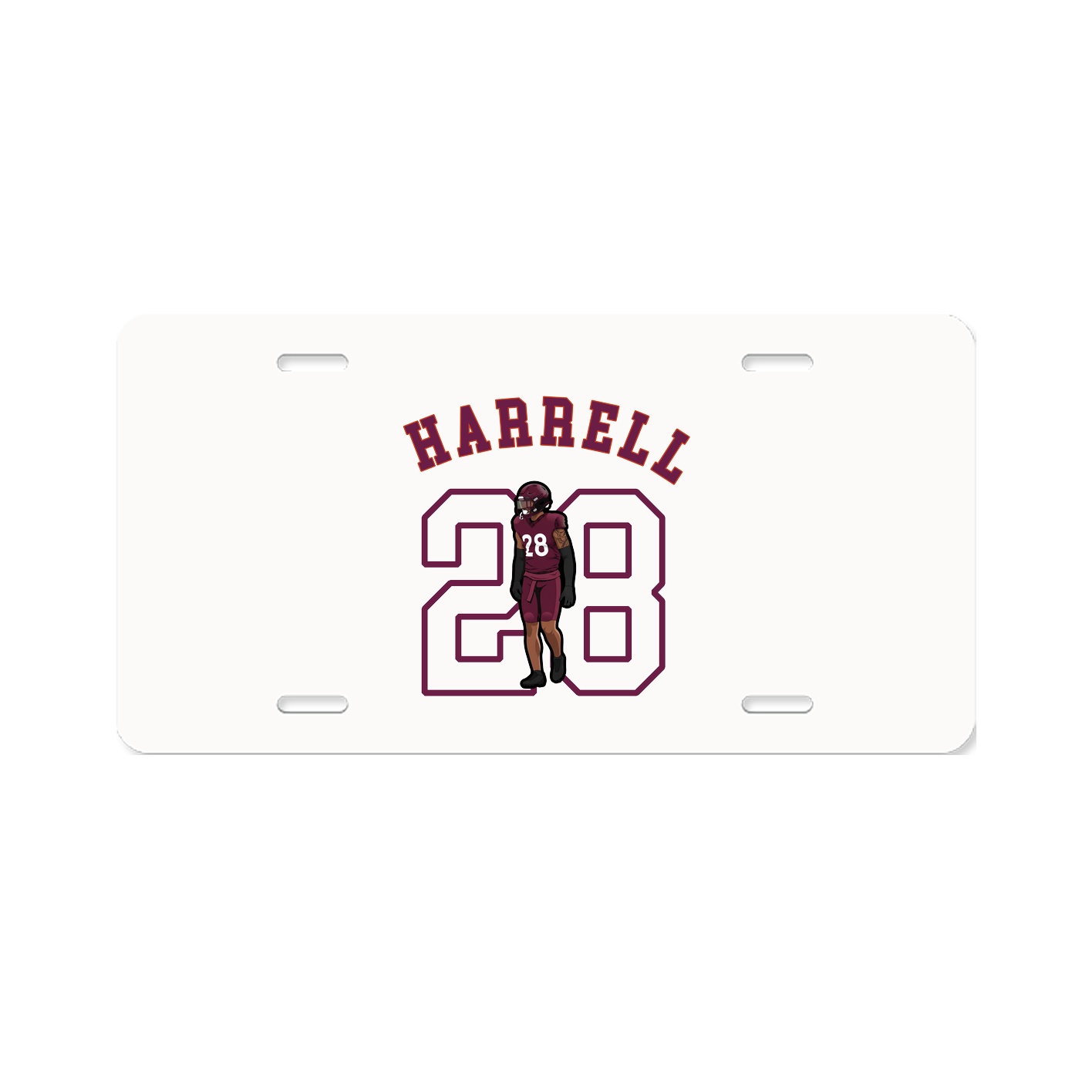 License Plate — Shirsey Arch in Classic