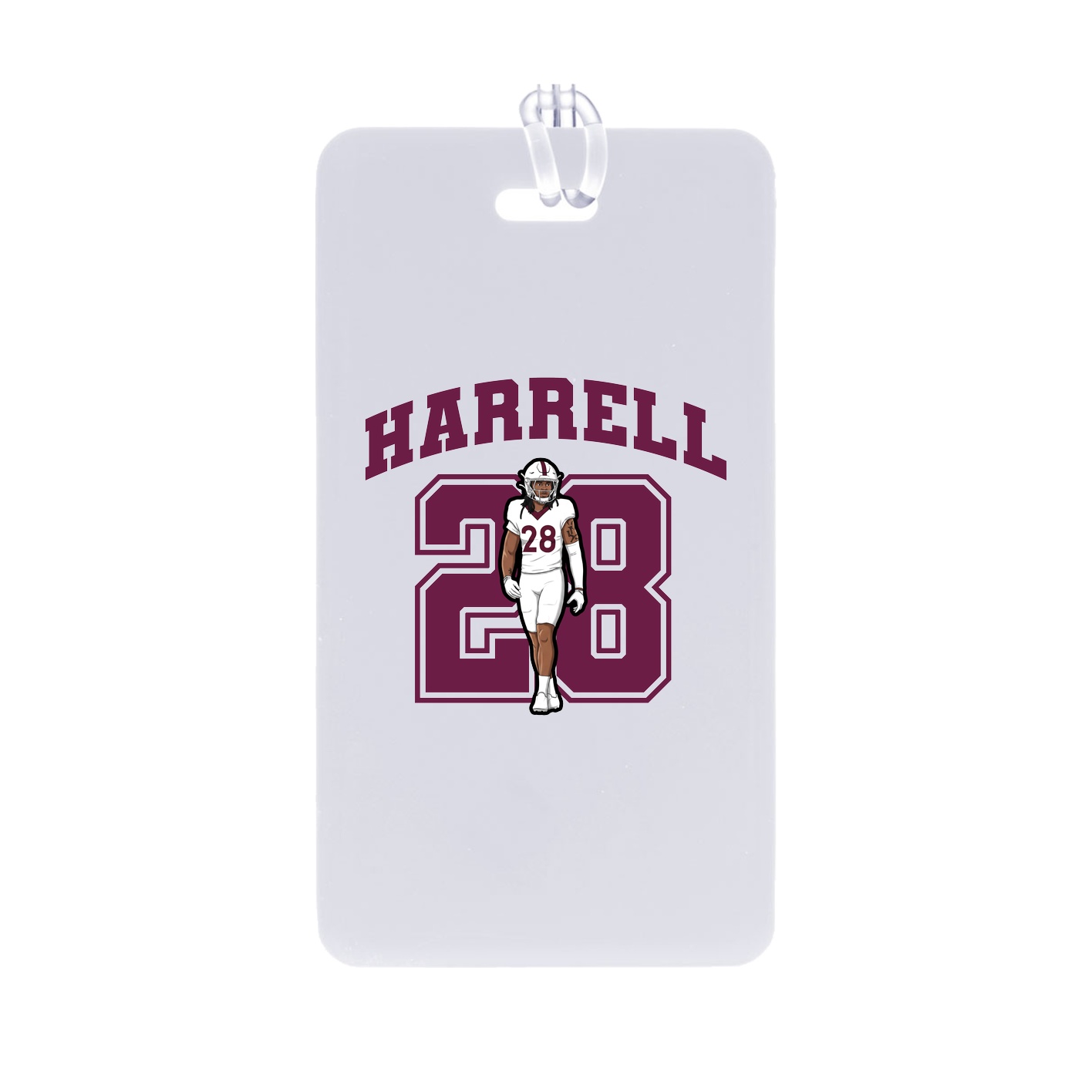 Bag Tag — Number in Classic