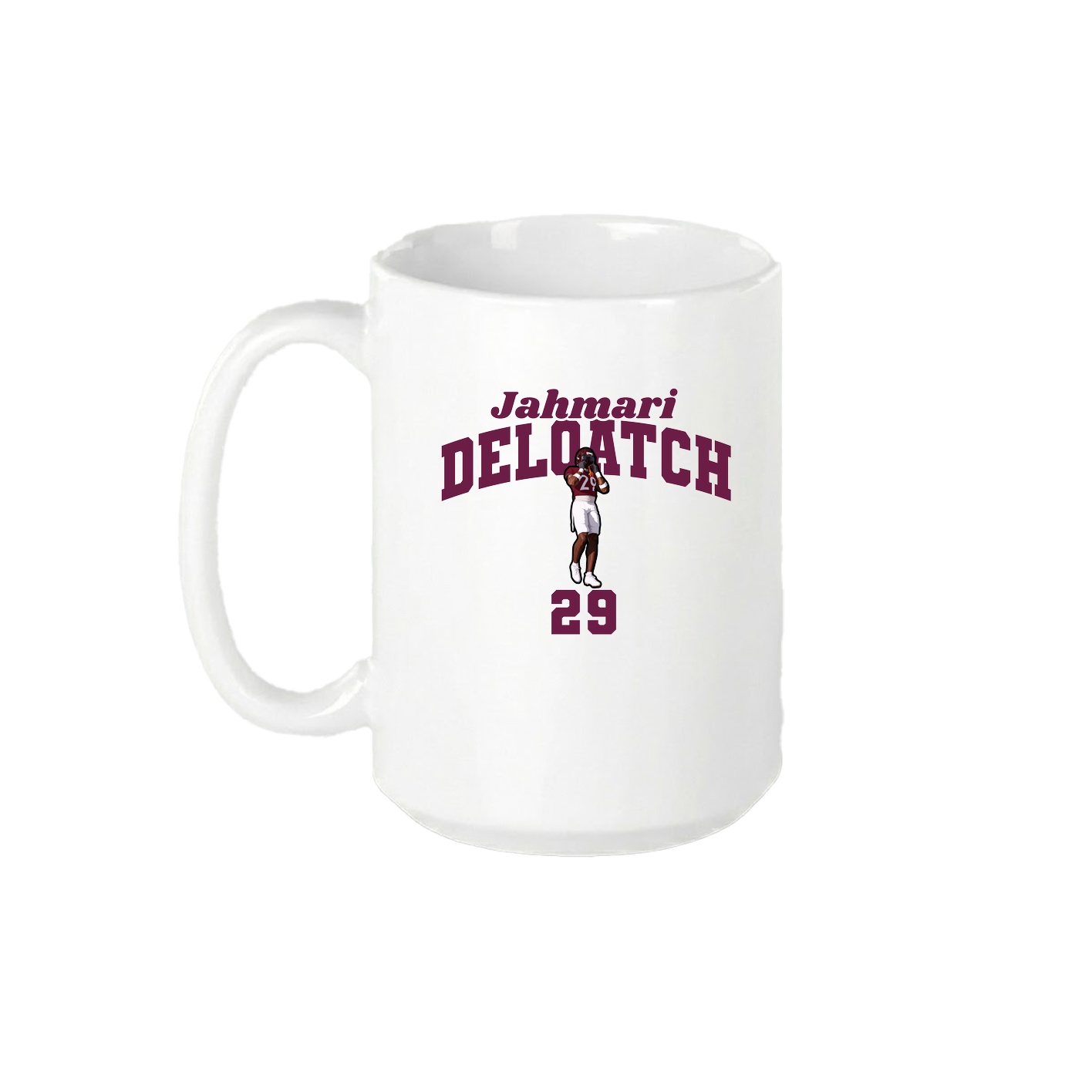 15oz Coffee Mug — Signature Arch in White