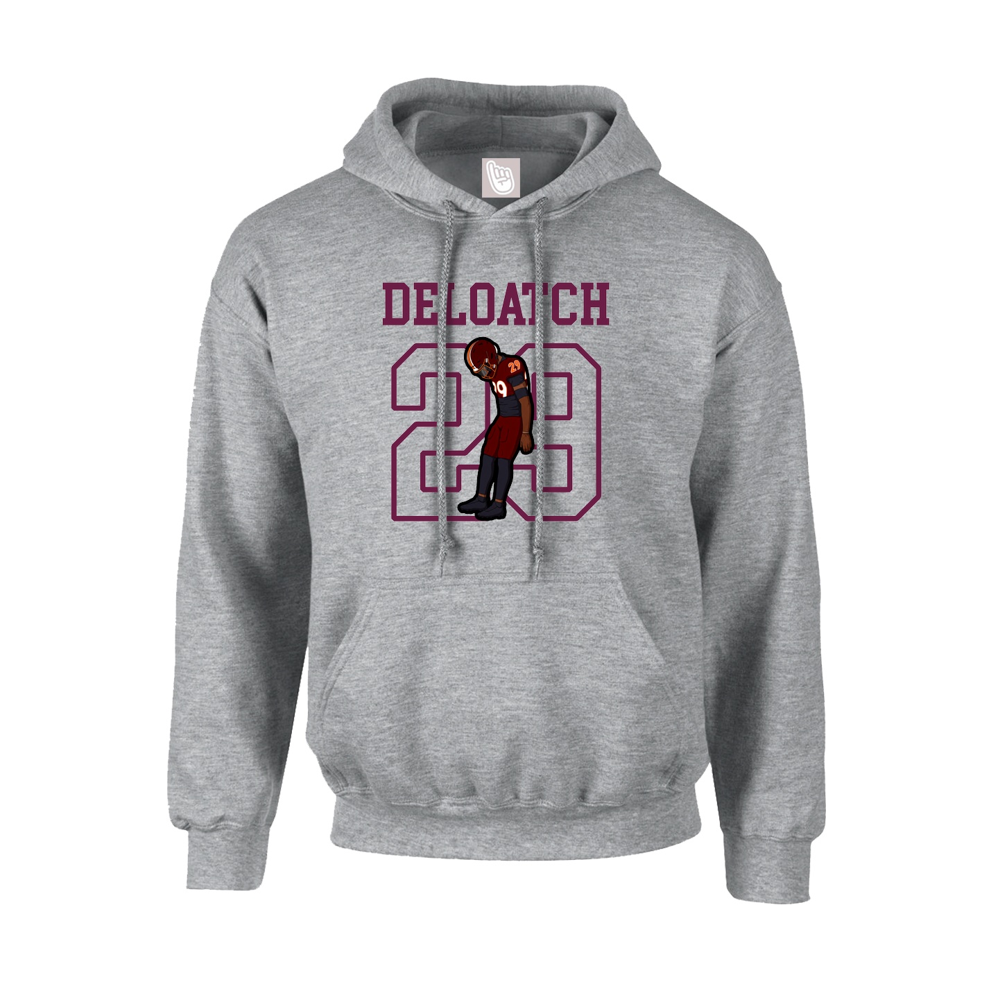 Hoodie — Shirsey in Grey