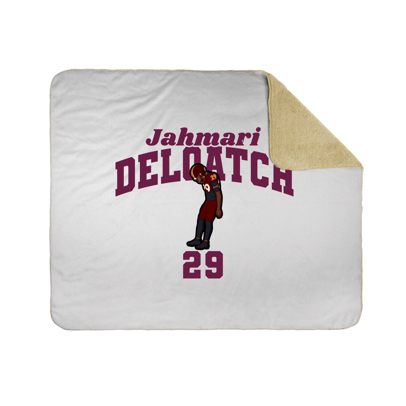 Throw Blanket — Signature Arch in White