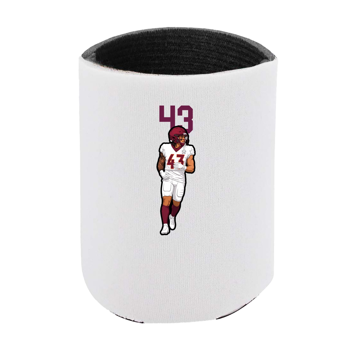 Can Holder — Number Top in White
