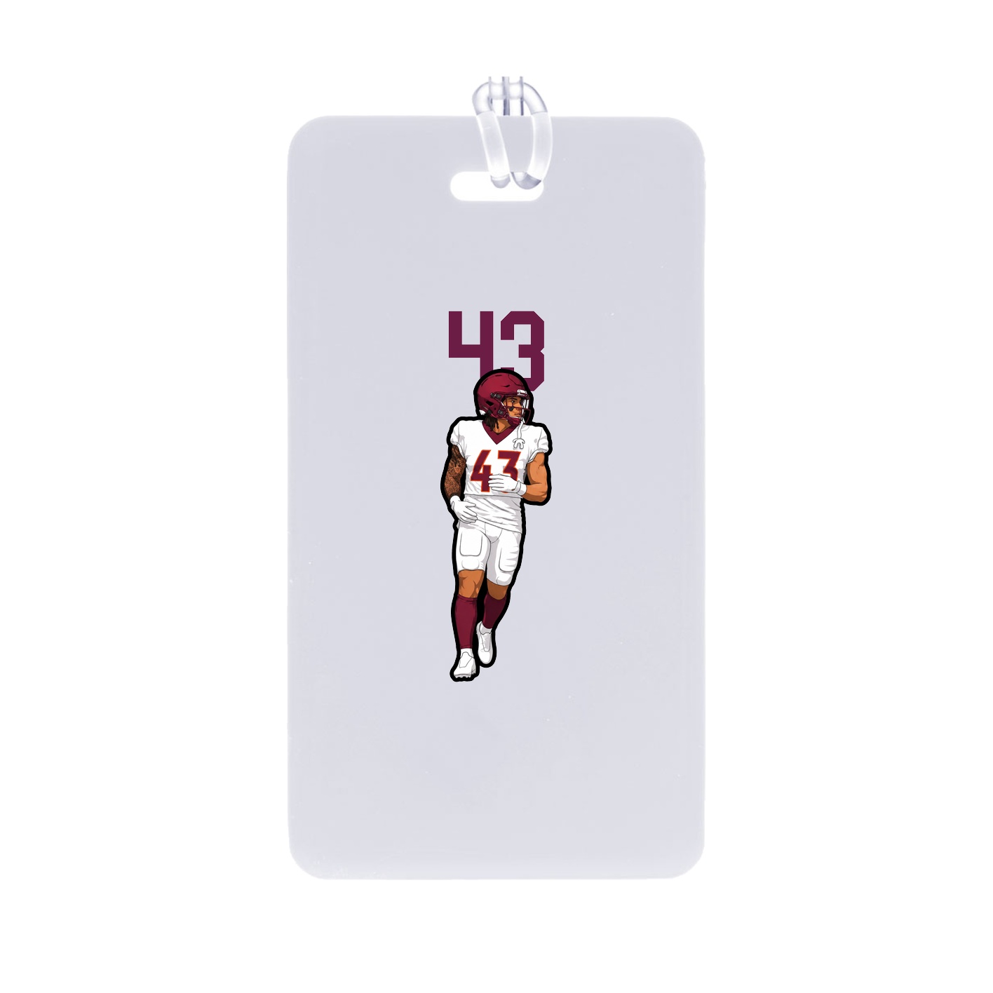 Bag Tag — Number Top in Classic