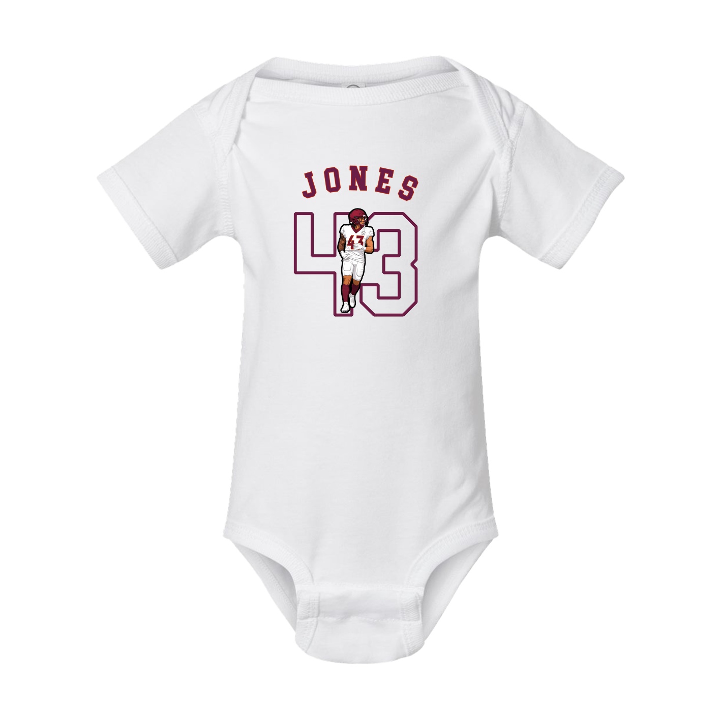 Baby Onesie — Shirsey Arch in White