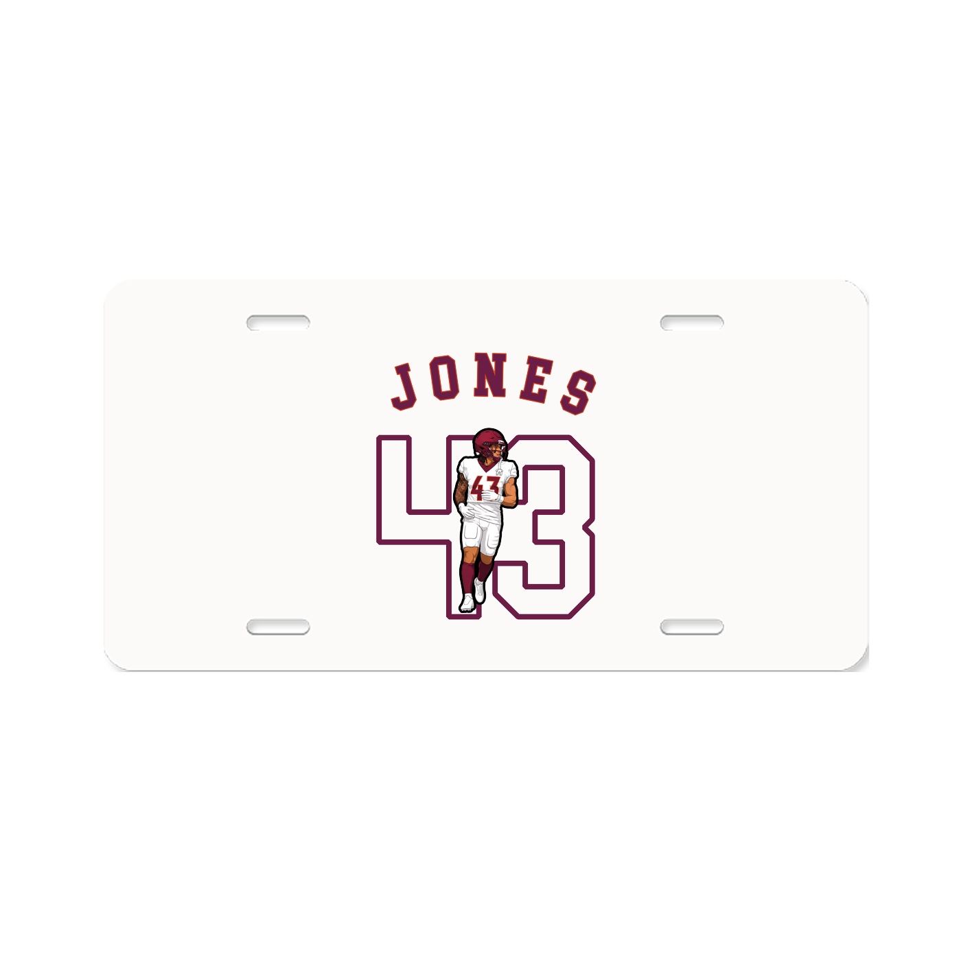 License Plate — Shirsey Arch in Classic