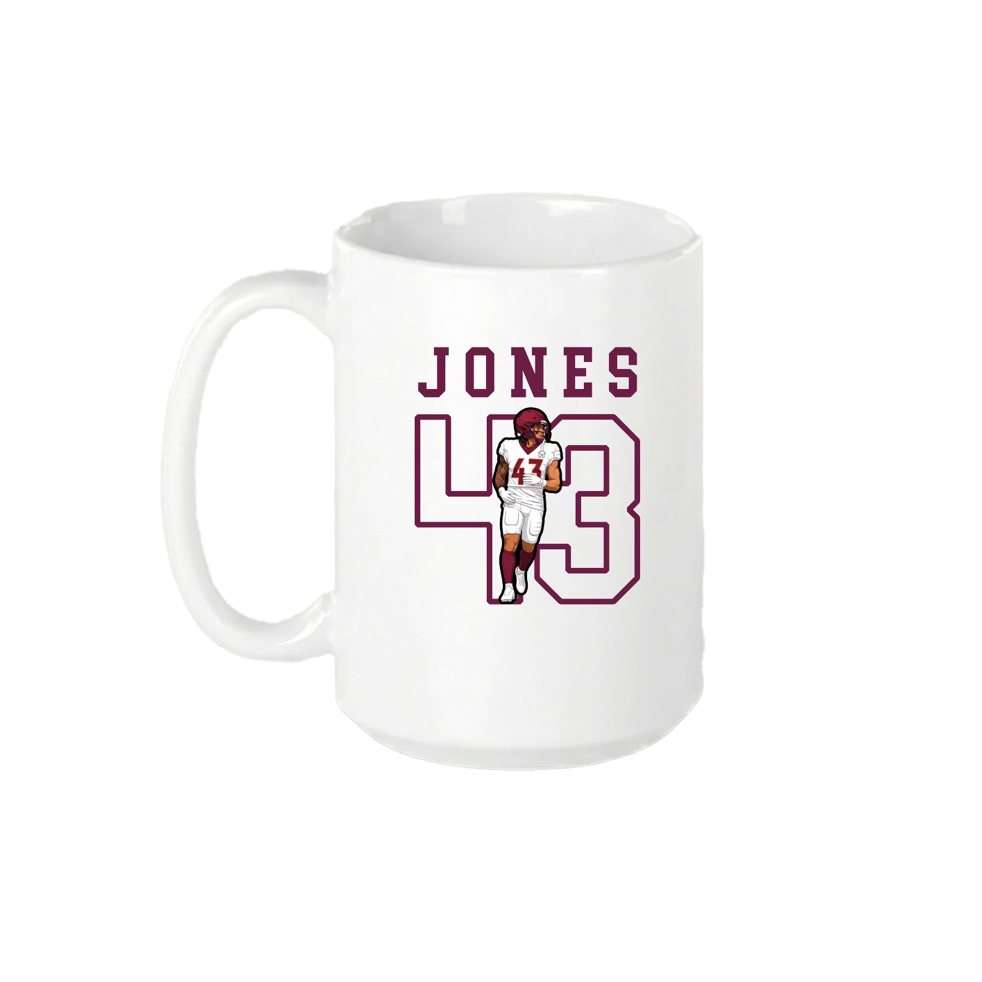 15oz Coffee Mug — Shirsey in White