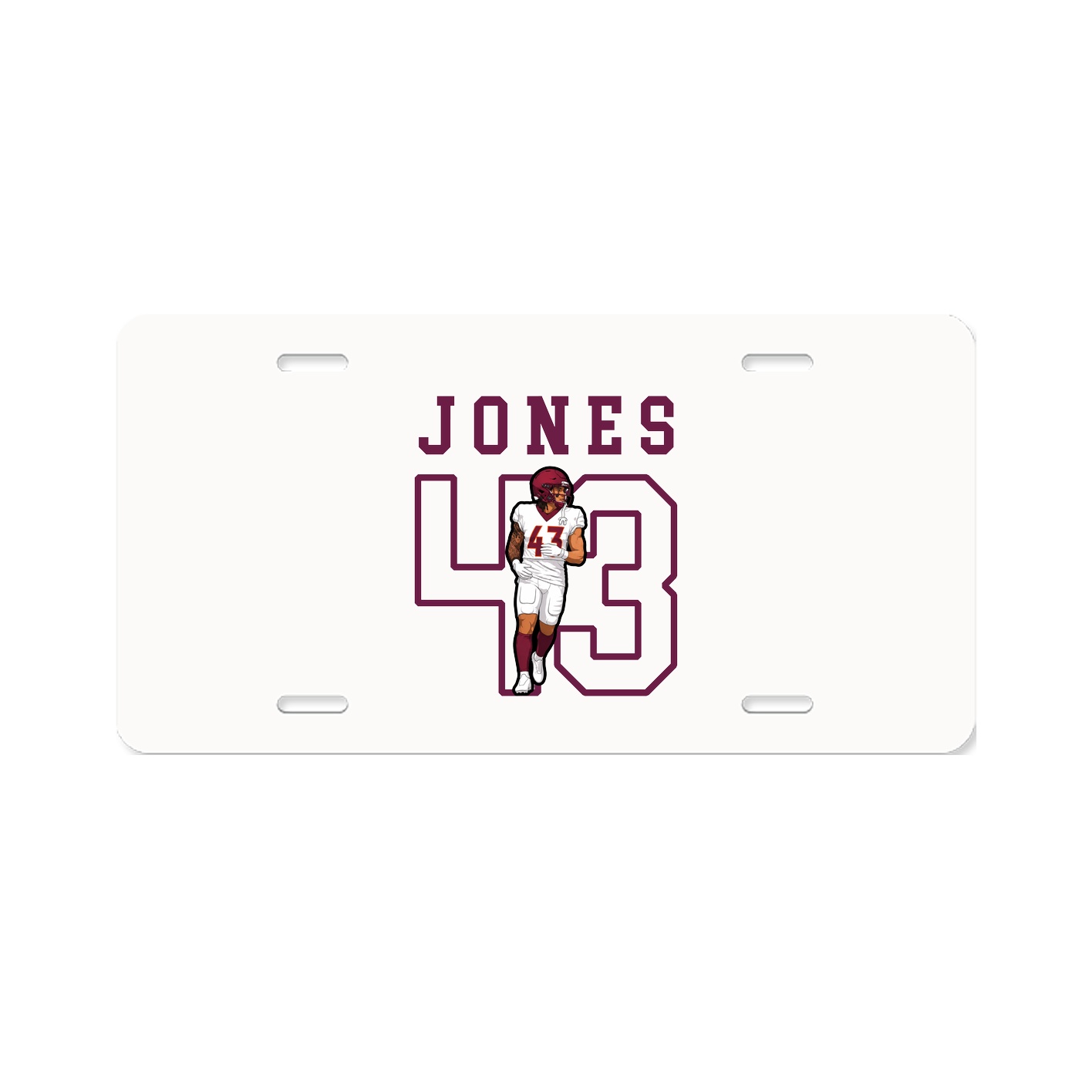 License Plate — Shirsey in Classic