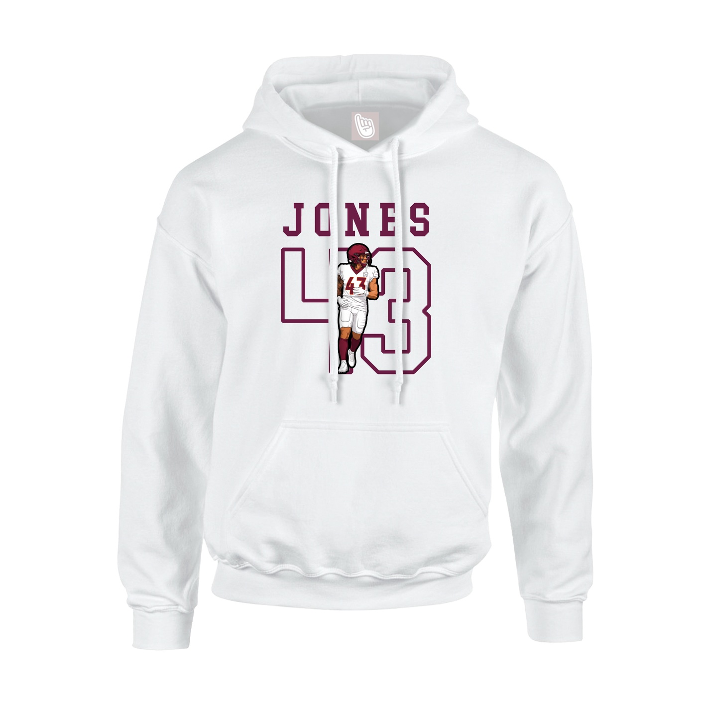 Youth Hoodie — Shirsey in White