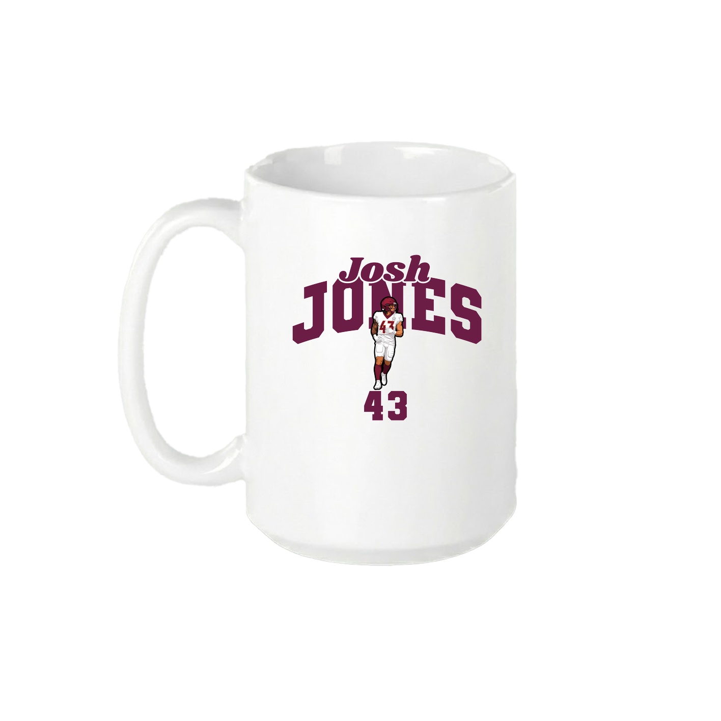15oz Coffee Mug — Signature Arch in White