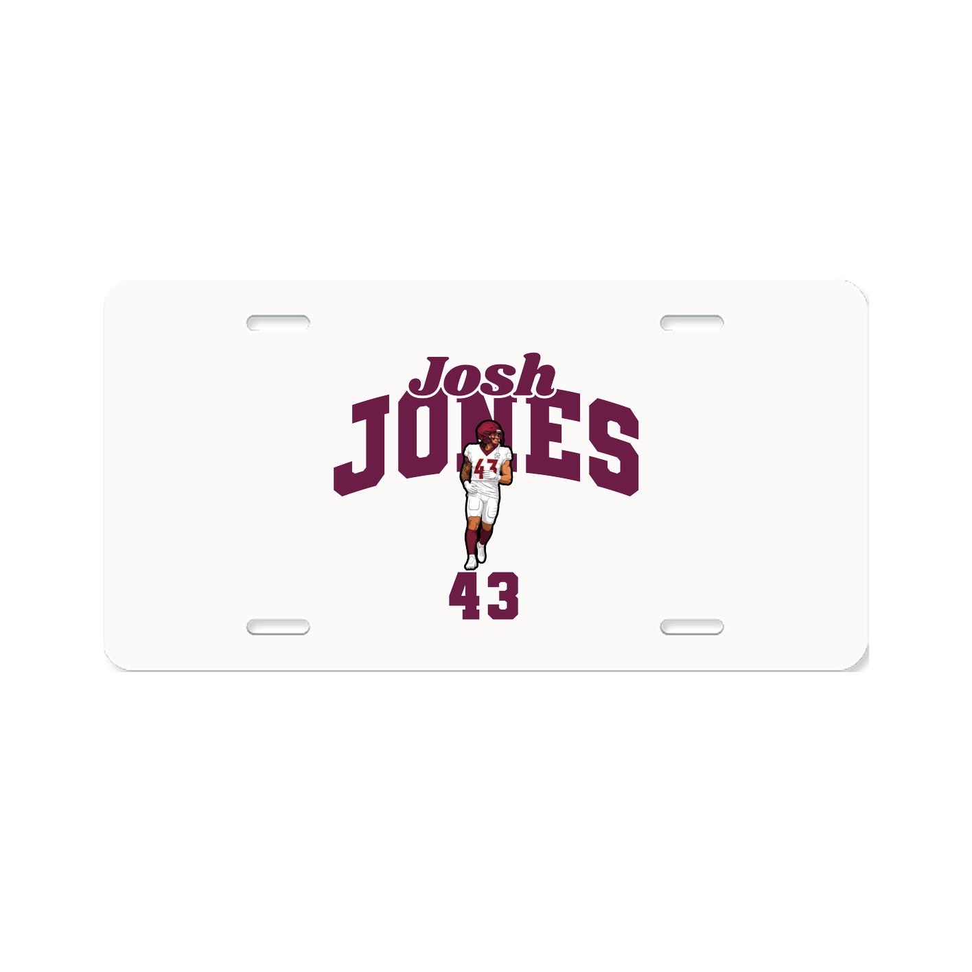 License Plate — Signature Arch in Classic