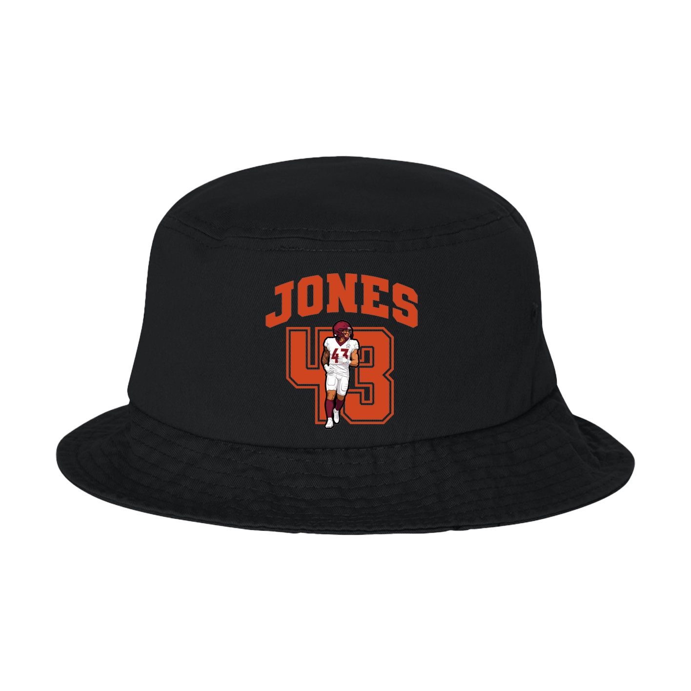 Bucket Cap — Number in Black